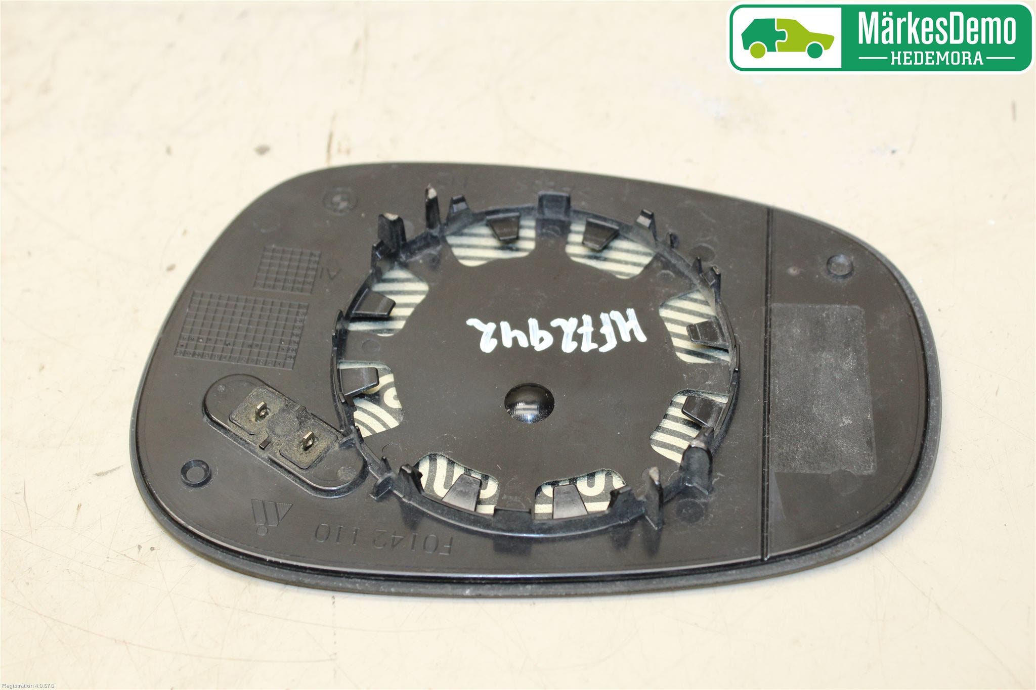 BMW 3 E90/91 SED/TOU 05-12 Spegelglas Hö