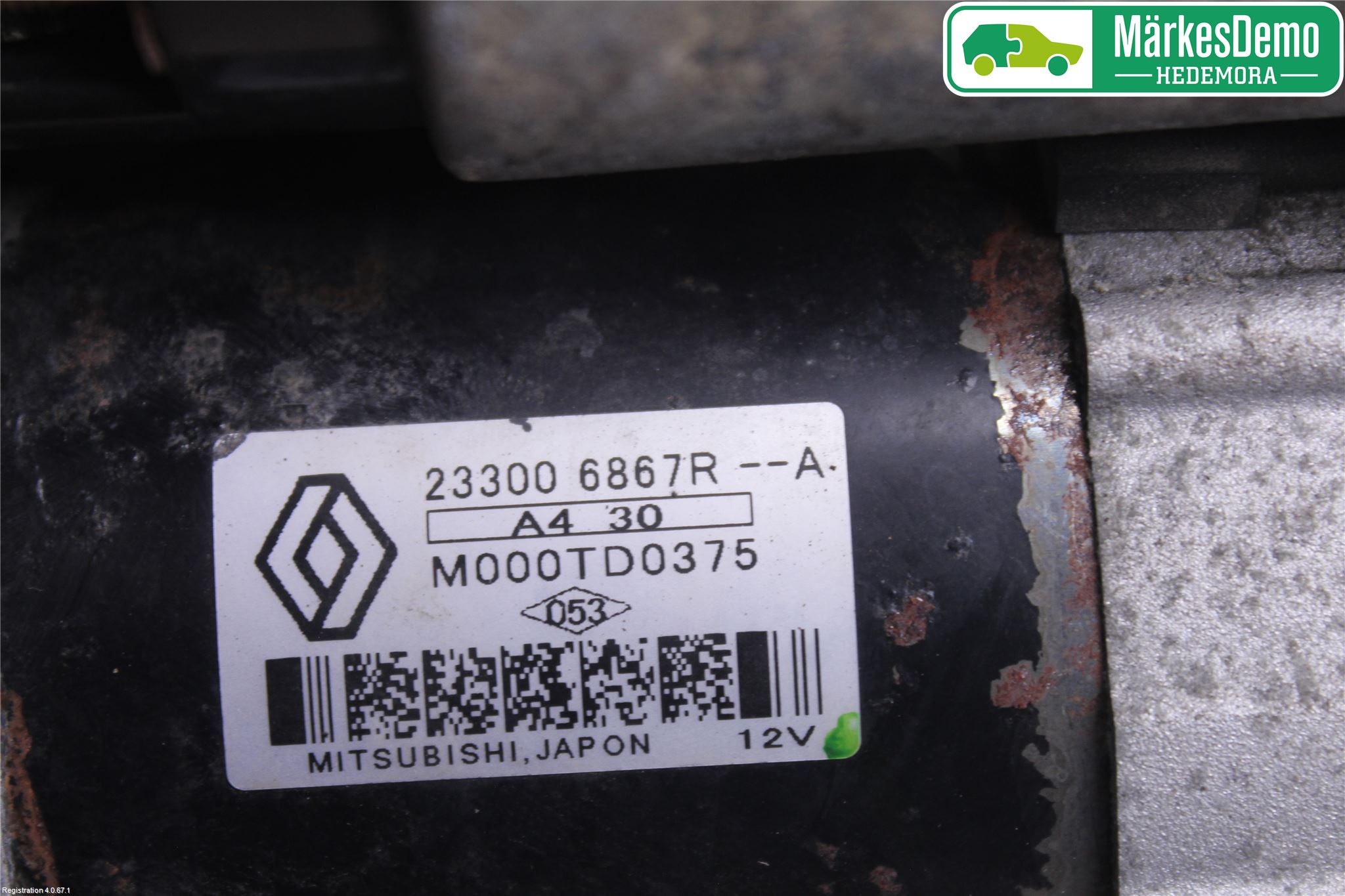 Nissan QASHQAI 14-17 Startmotor