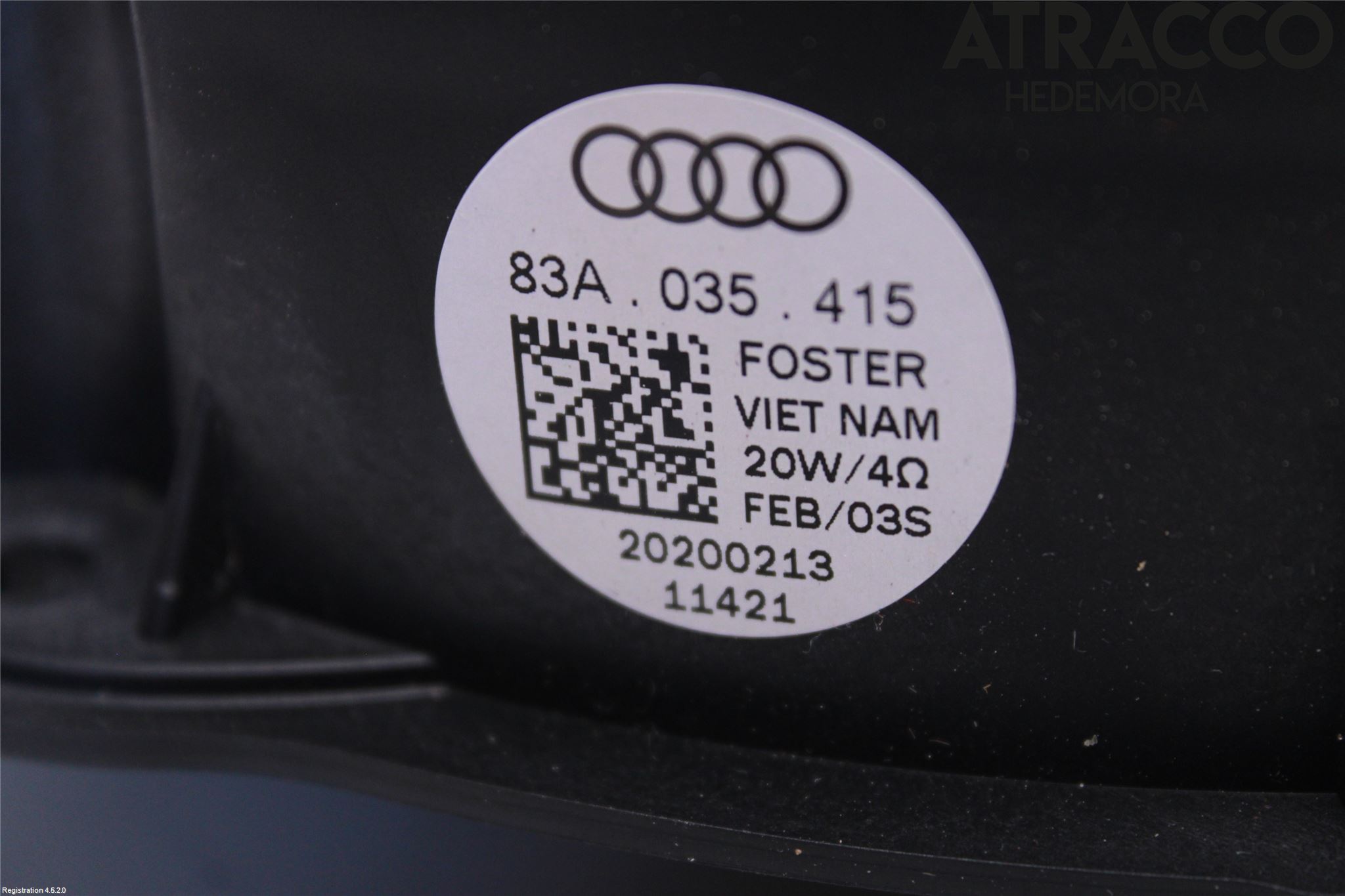 Audi Q2/SQ2 17- Högtalare