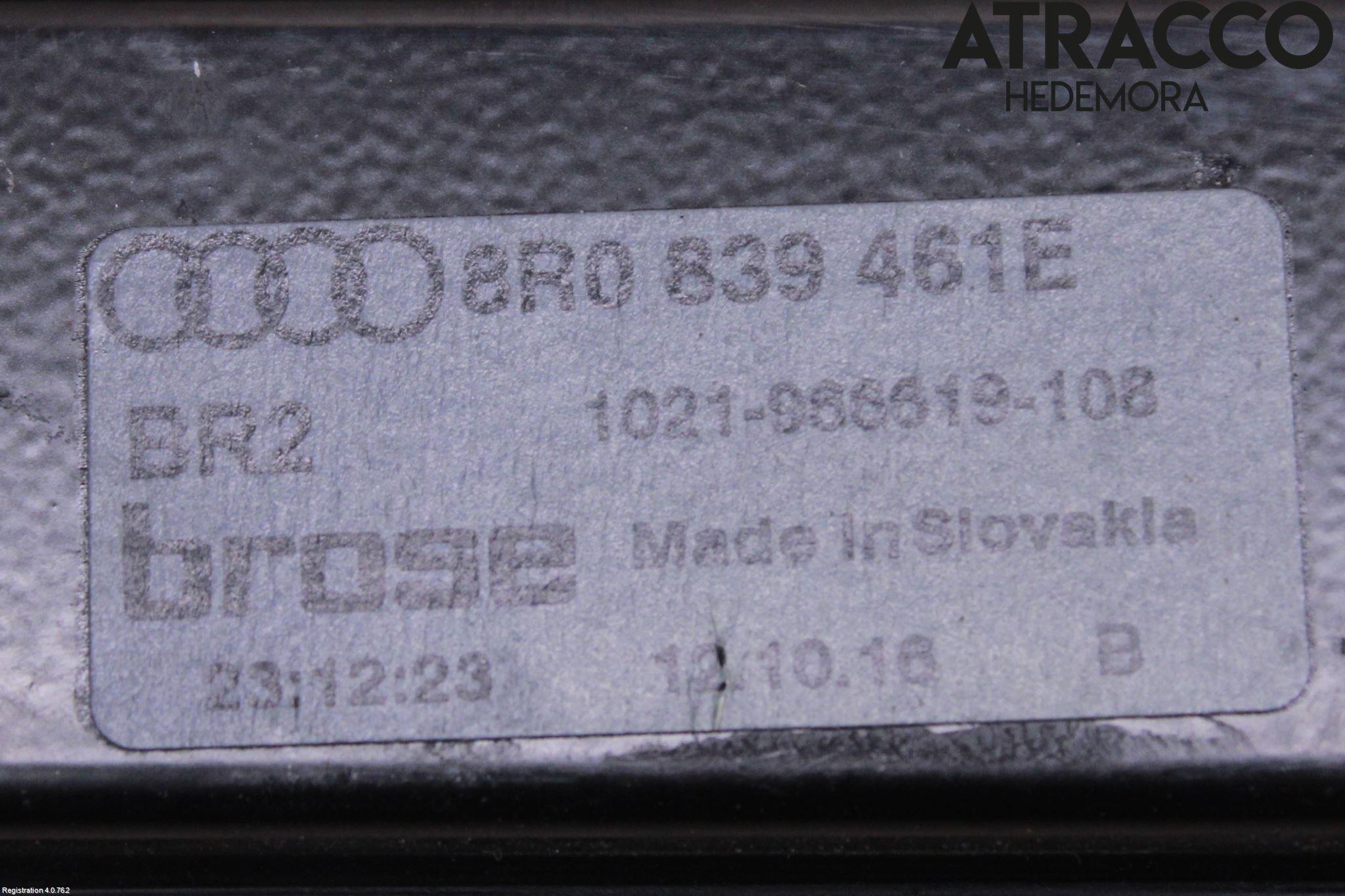 Audi Q5 09-16 Fönsterhiss El Kompl