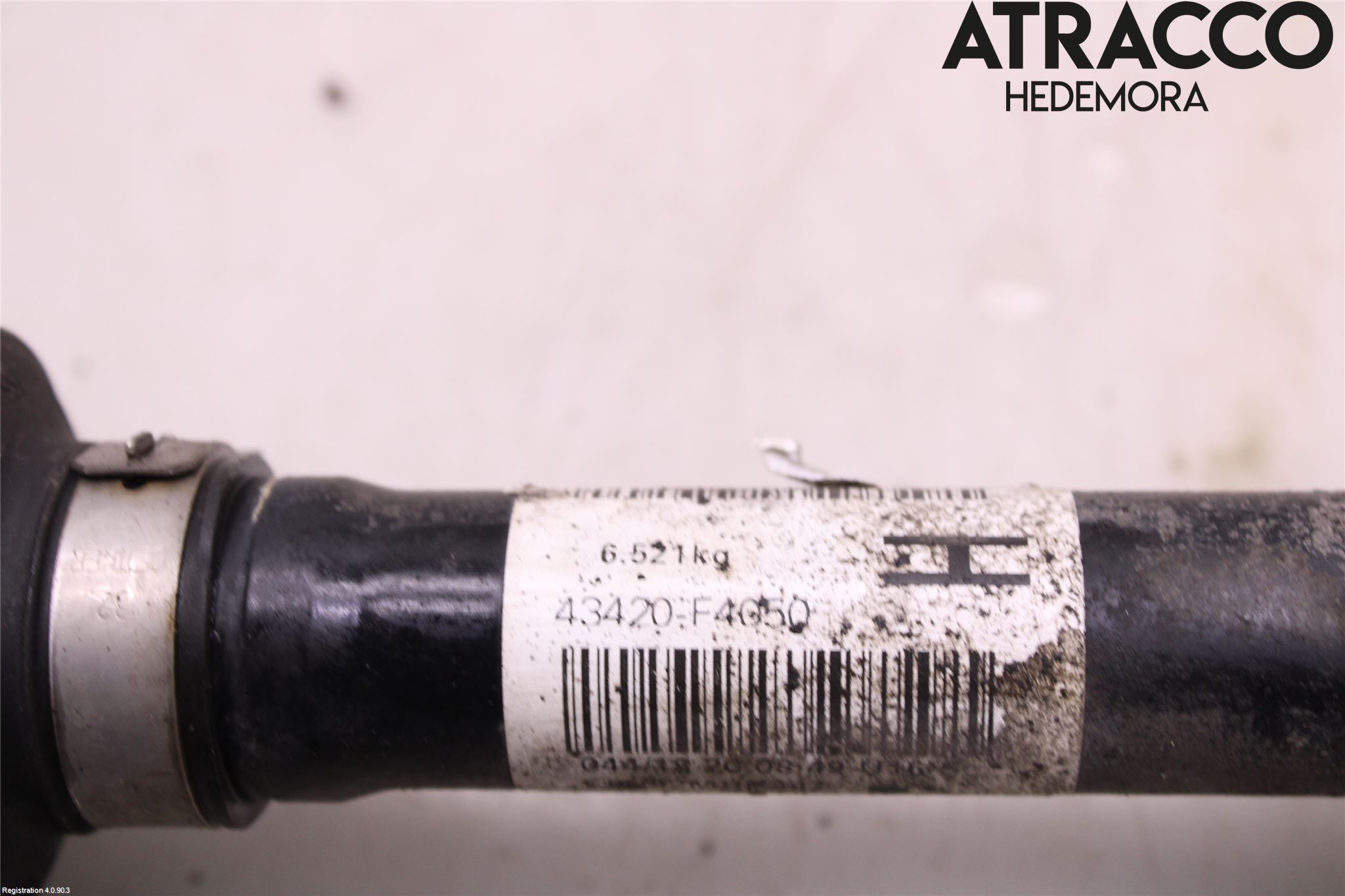 Toyota C-HR 16-23 Drivaxel Fram Vänster