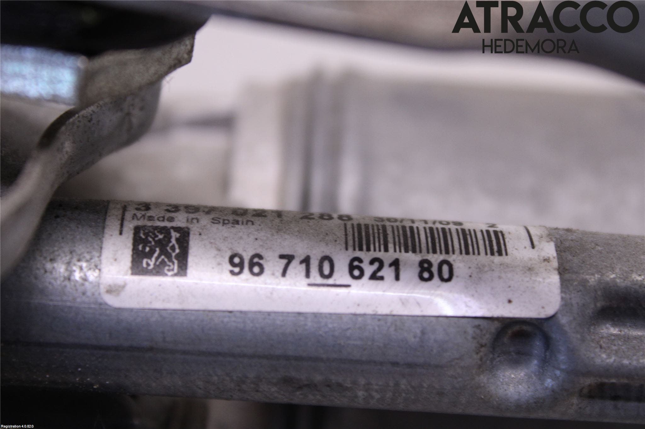 Peugeot 3008 09-16 Torkarmotor Vindruta