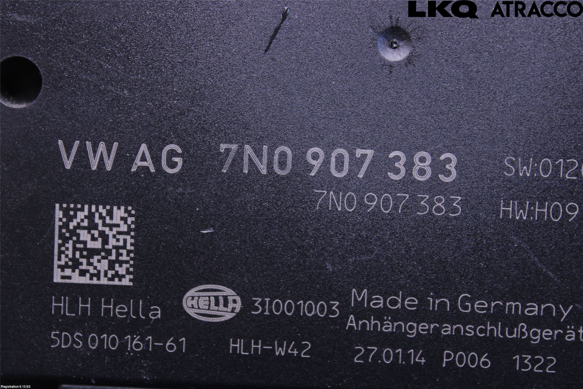 Volkswagen VW PASSAT 11-14 Styrenhet Dragkrok