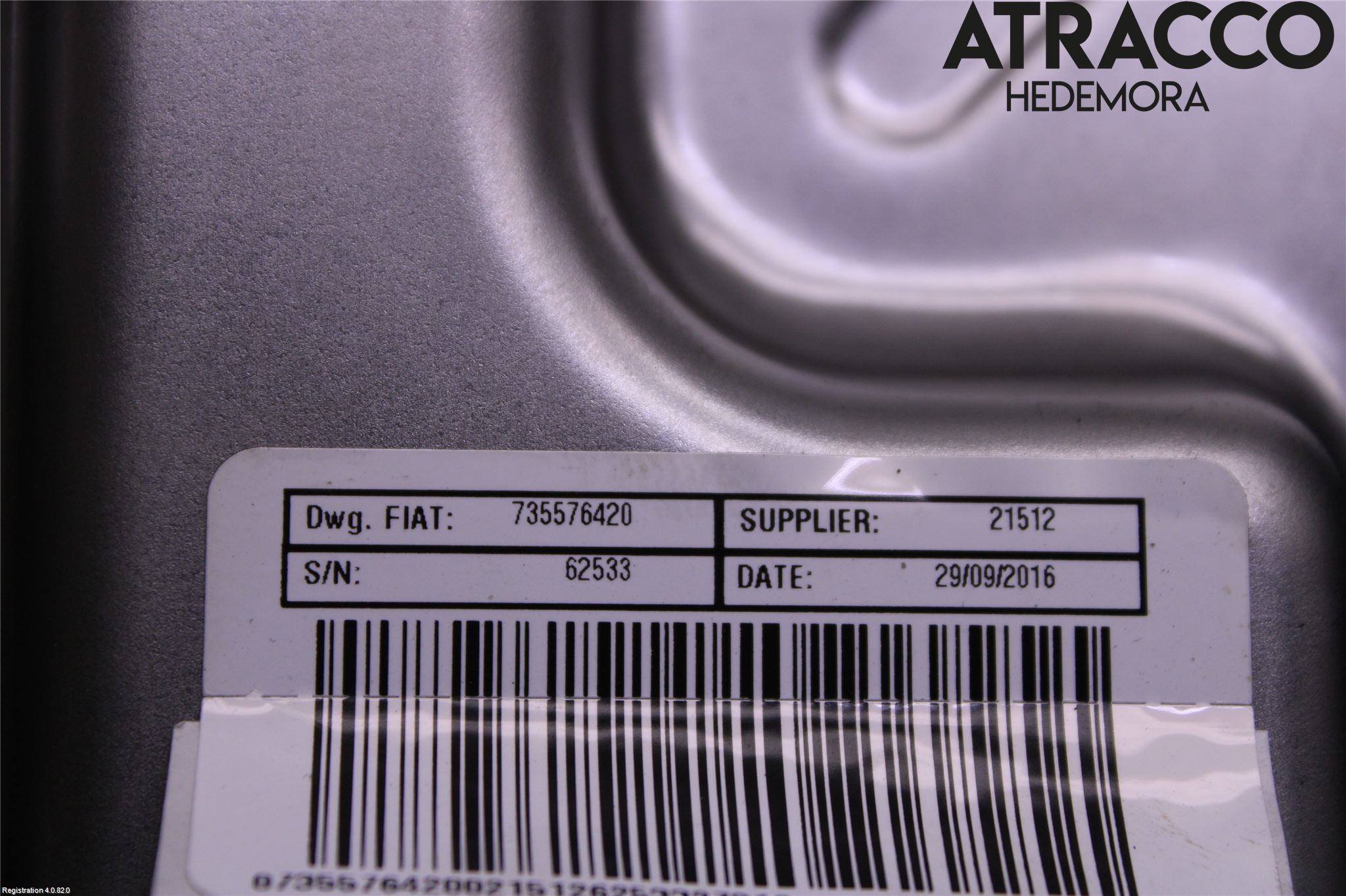 Fiat 500 07- Rattaxelagg Med Inb Servo