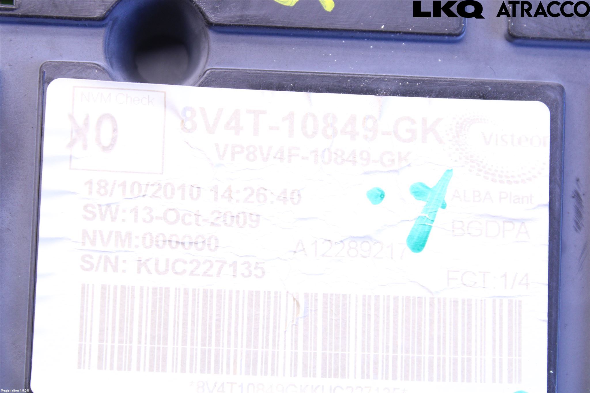 Ford KUGA 08-12 Instrument Komb