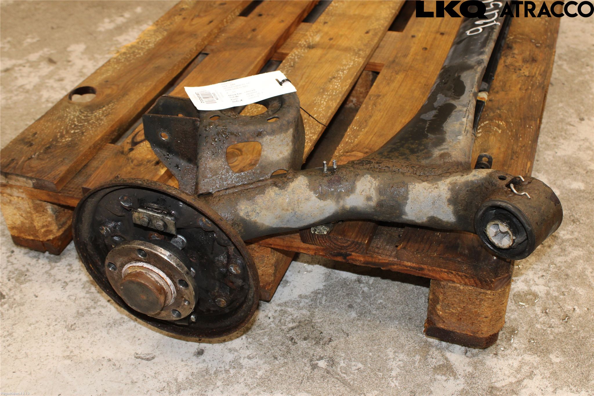 Skoda FABIA 07-14 Bakaxel