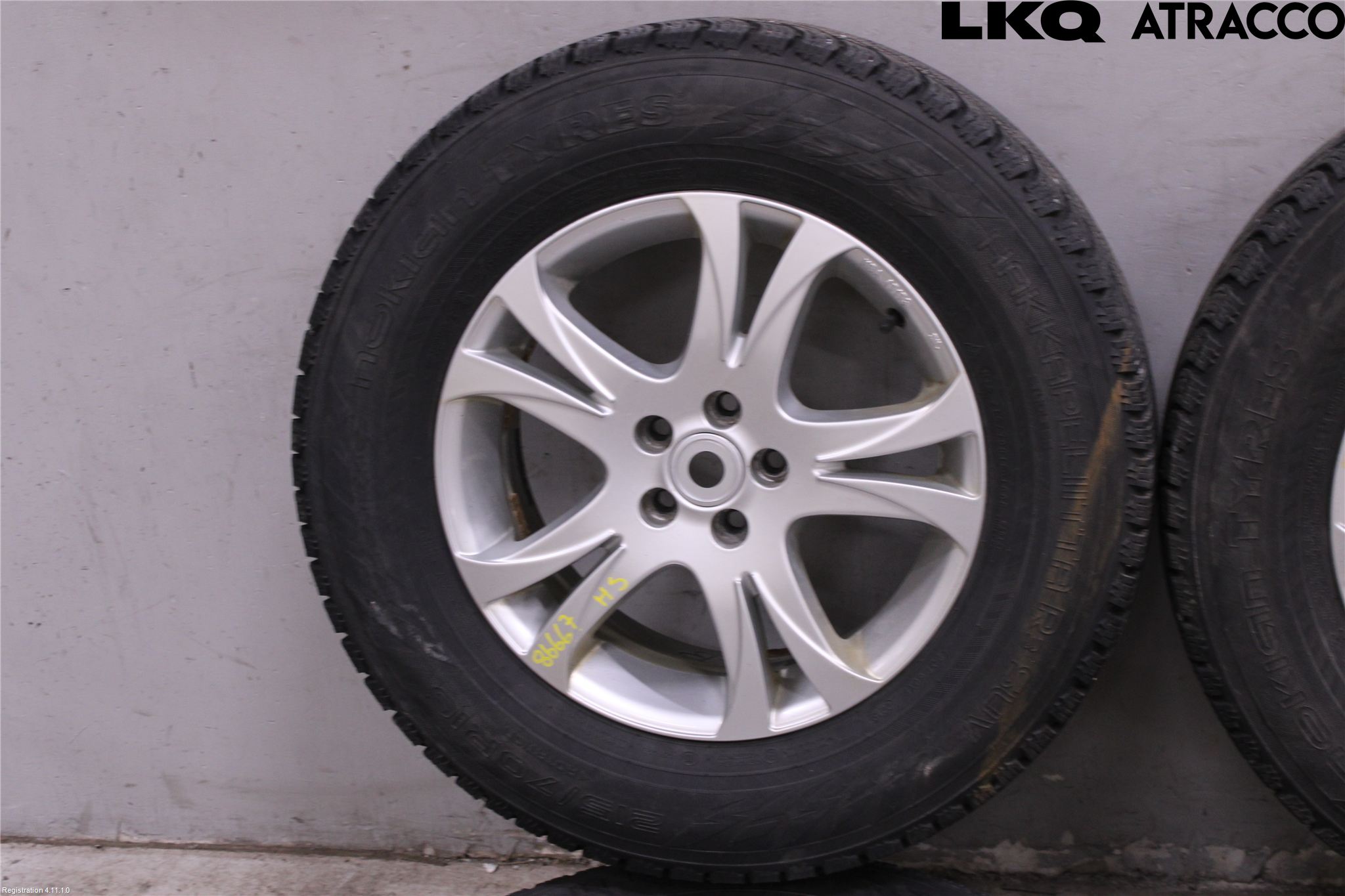 Subaru OUTBACK 10-15 Vinterdäck Alumfälg 4St