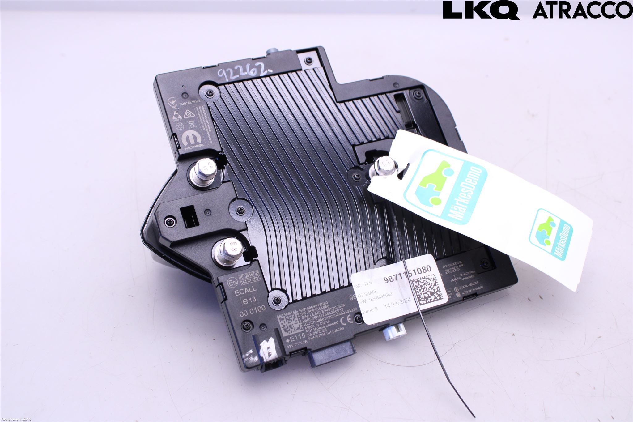 Peugeot 2008/E-2008 20- Antenn El