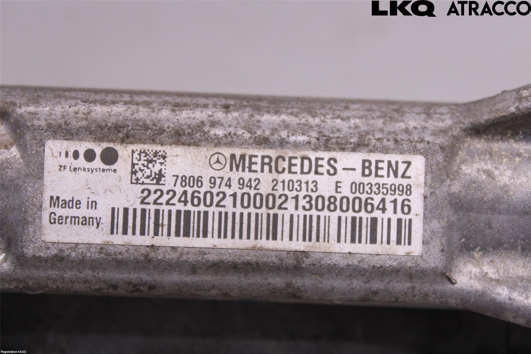 Övriga MB S-CLASS AMG (W221) Styrväxel-Snäcka Elektrisk