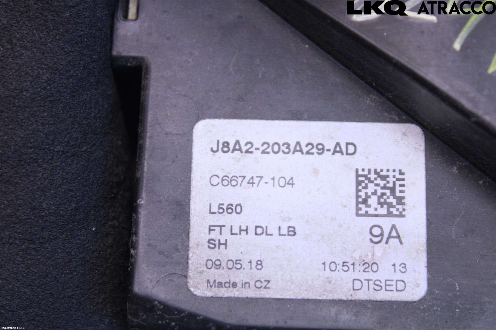 Landrover RANGE ROVER VELAR (L560) 17- Låskista-Dörrlås