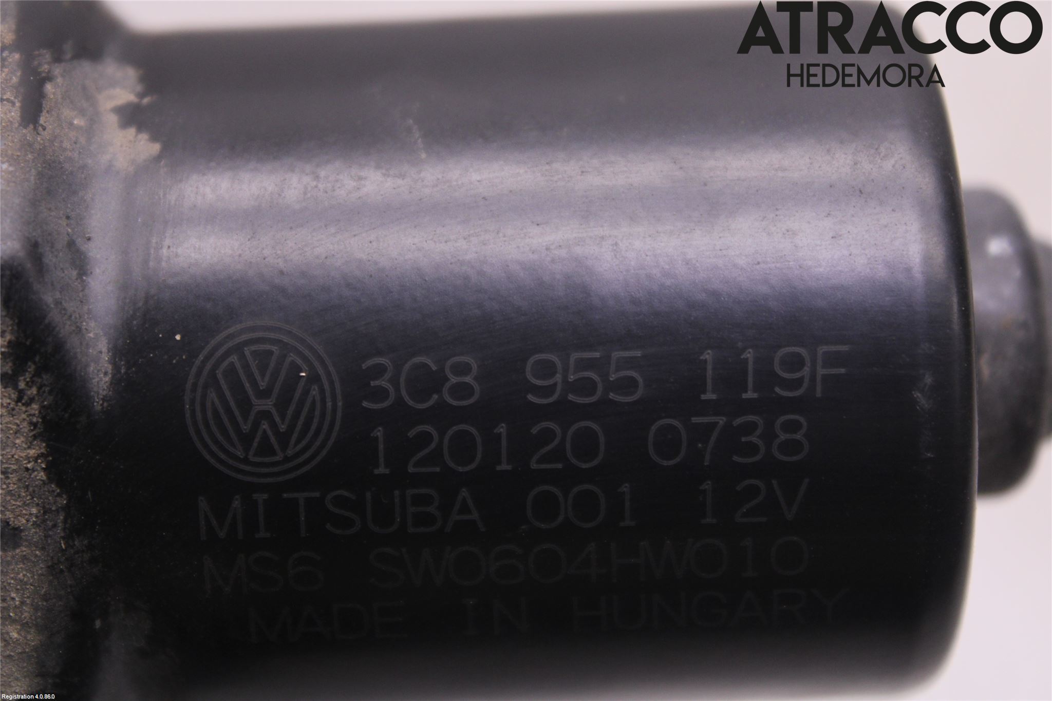 Volkswagen VW PASSAT CC 08-16 Torkarmotor Vindruta