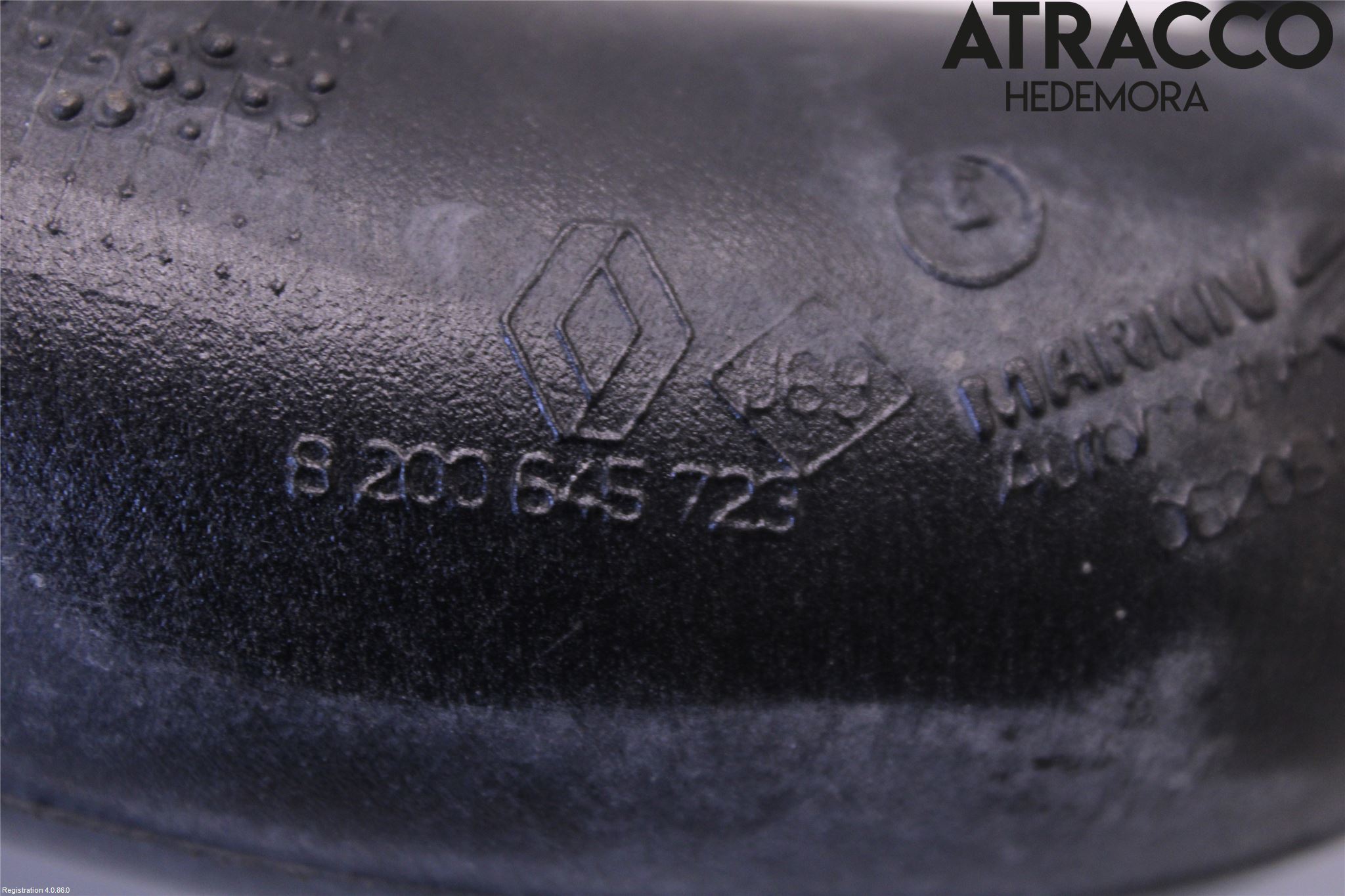 Dacia DUSTER 10-17 Laddluft-Intercoolerrör