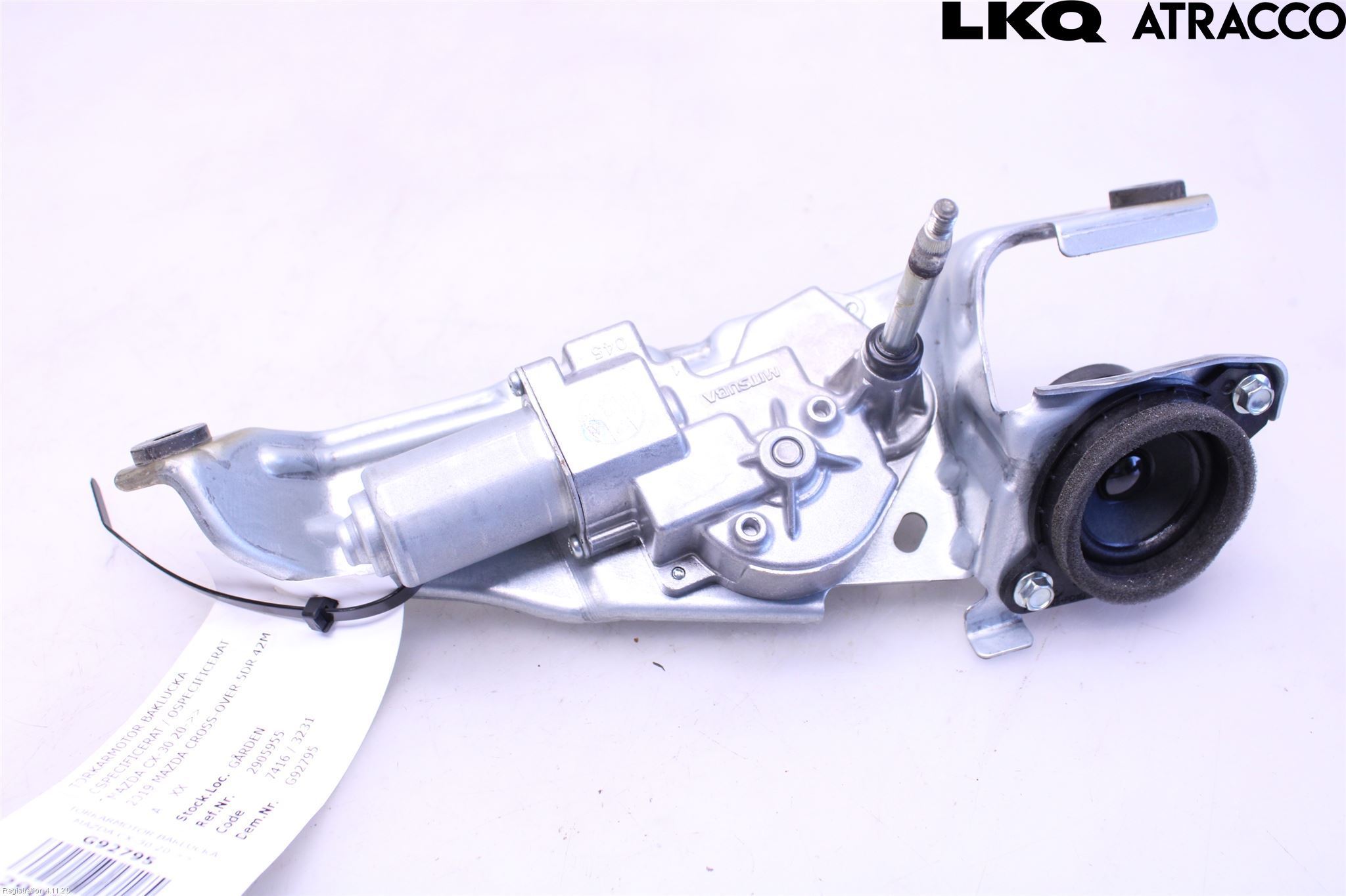 Mazda CX-30 20- Torkarmotor Baklucka