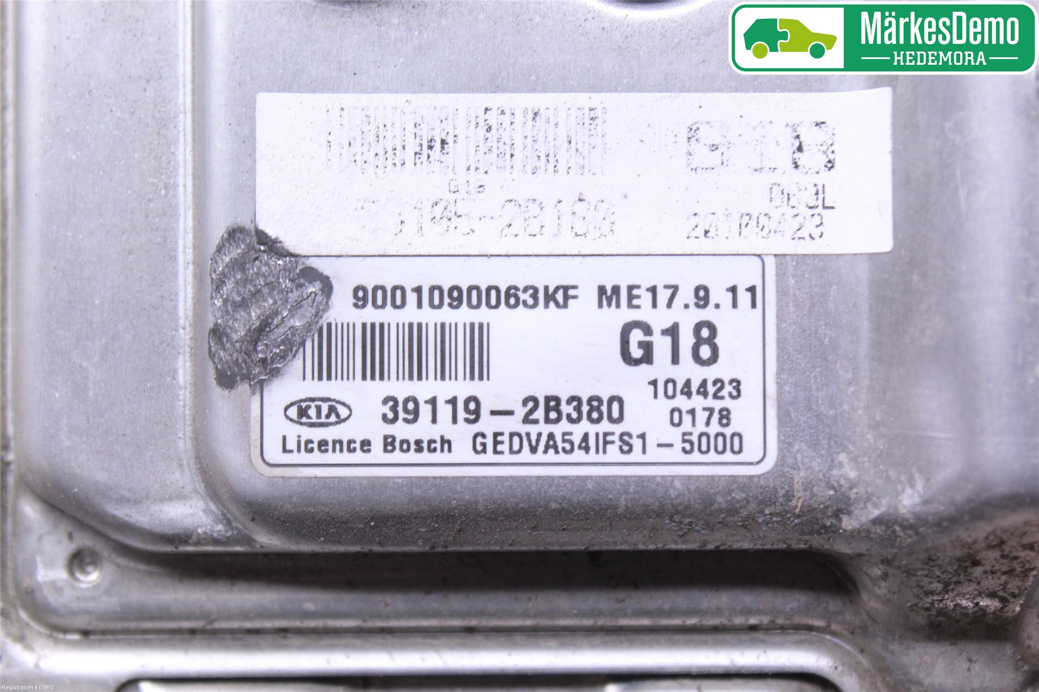 Kia CEED 06-12 Styrenhet Insprut Bensin