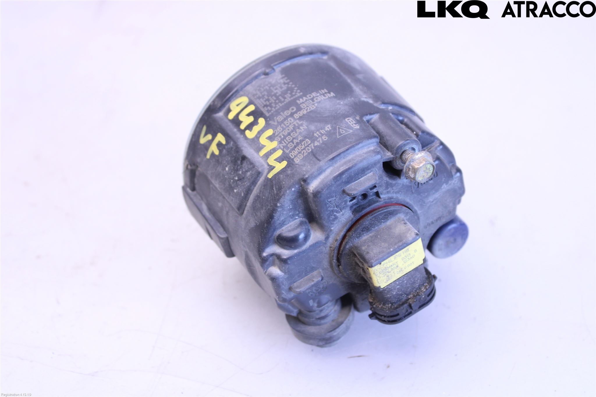 Nissan QASHQAI 14-17 Dimljus-Varselljus Fram