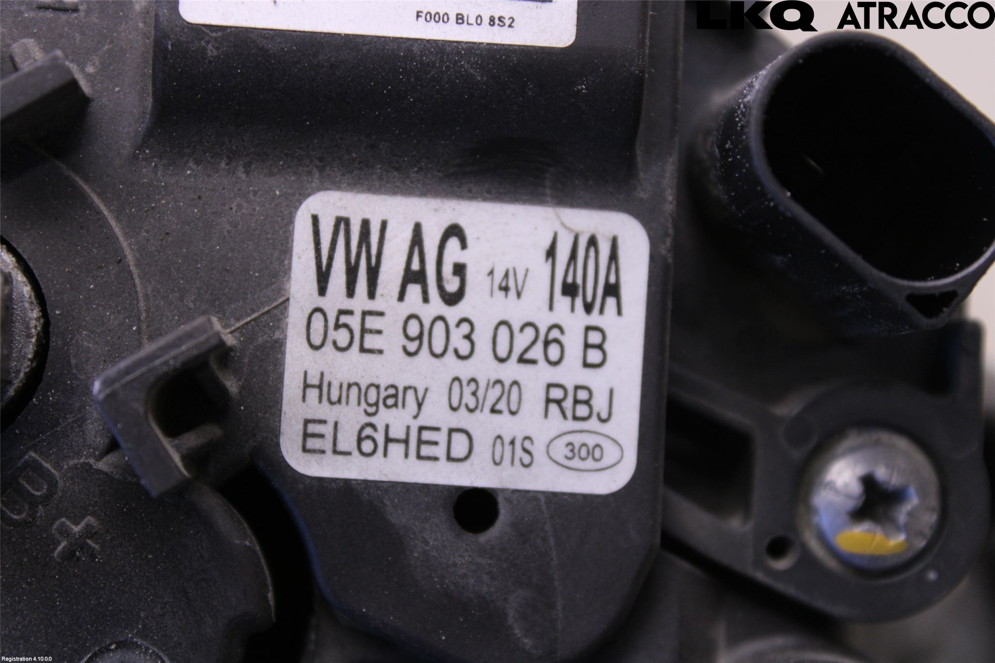 Audi A3/S3 8V 13-20 Generator