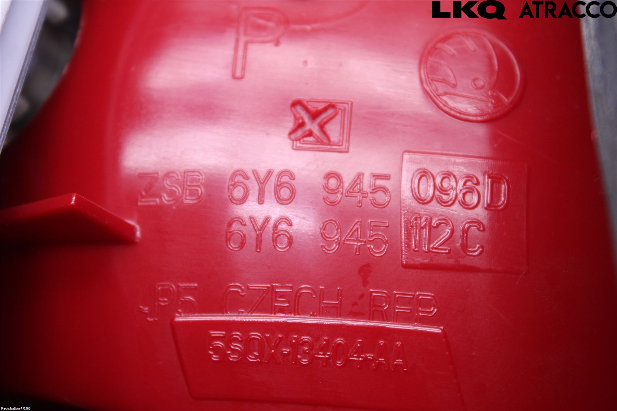 Skoda FABIA 99-07 Bakljus Höger