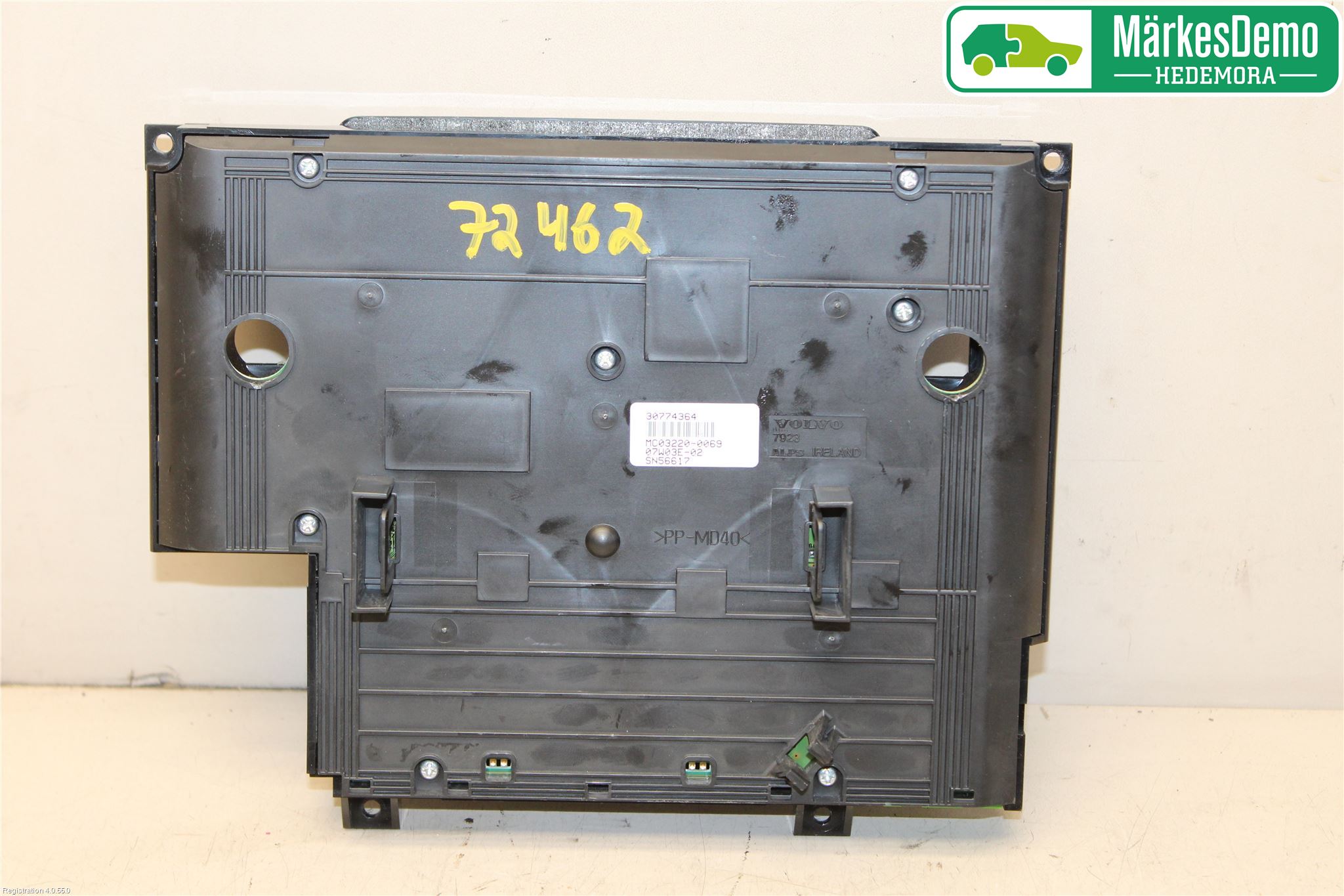 Volvo S80 07-13 Ac Styrenhet Ac Manöveren