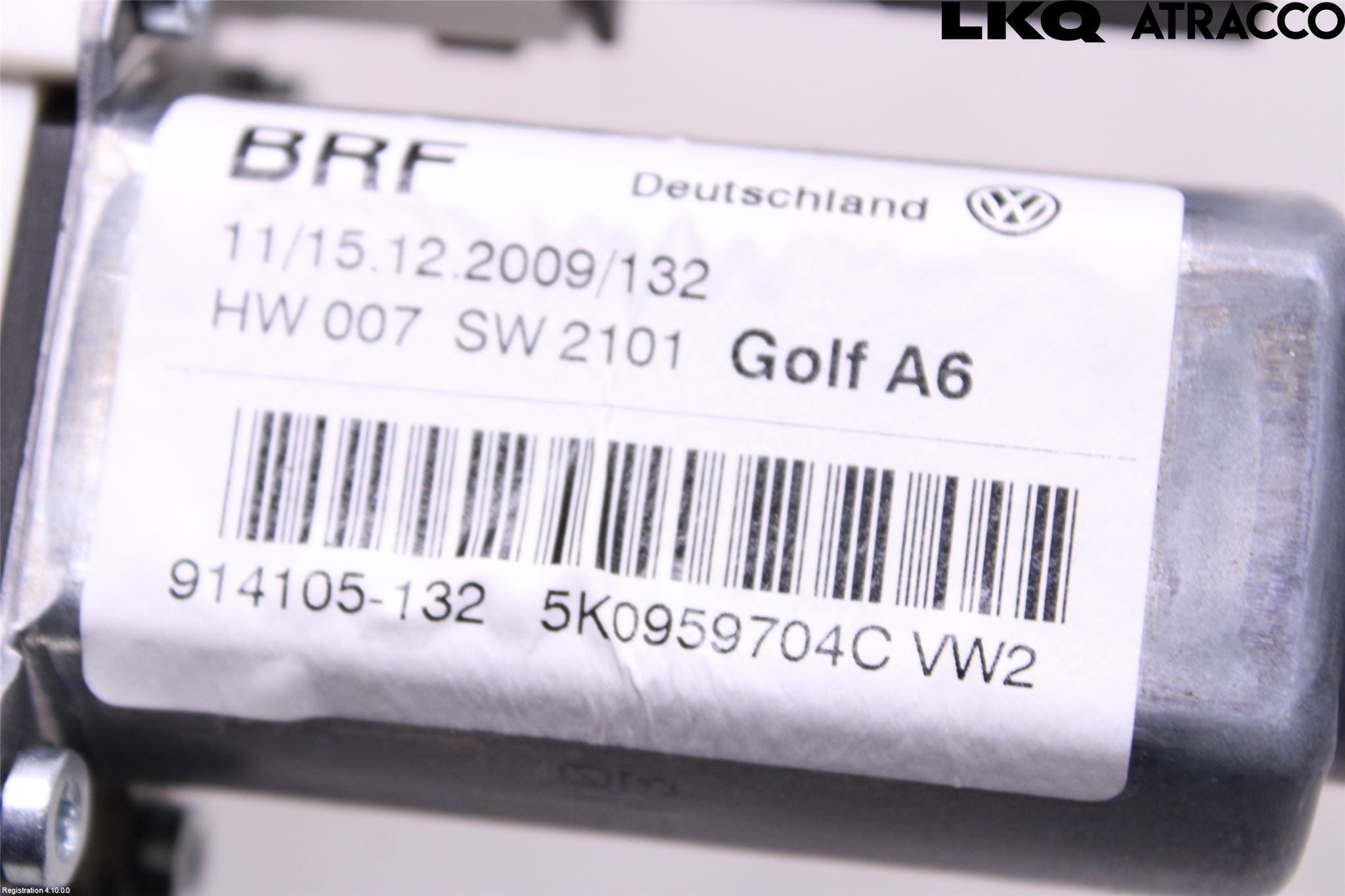 Volkswagen VW GOLF VI 09-13 Fönsterhissmotor