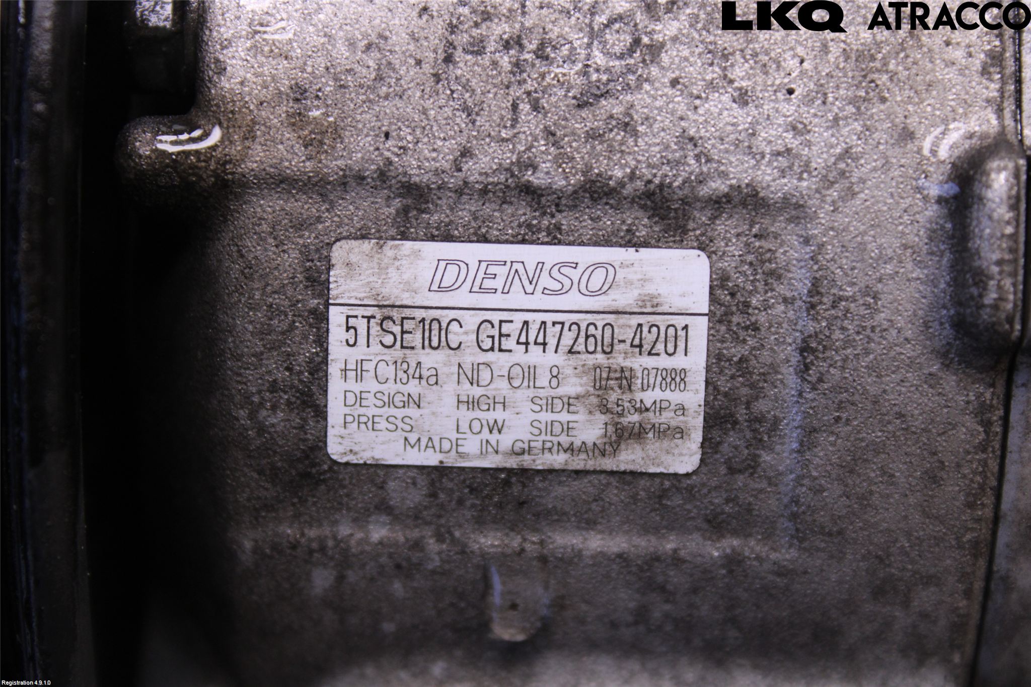 Toyota YARIS XP130 12-14 Ac Kompressor