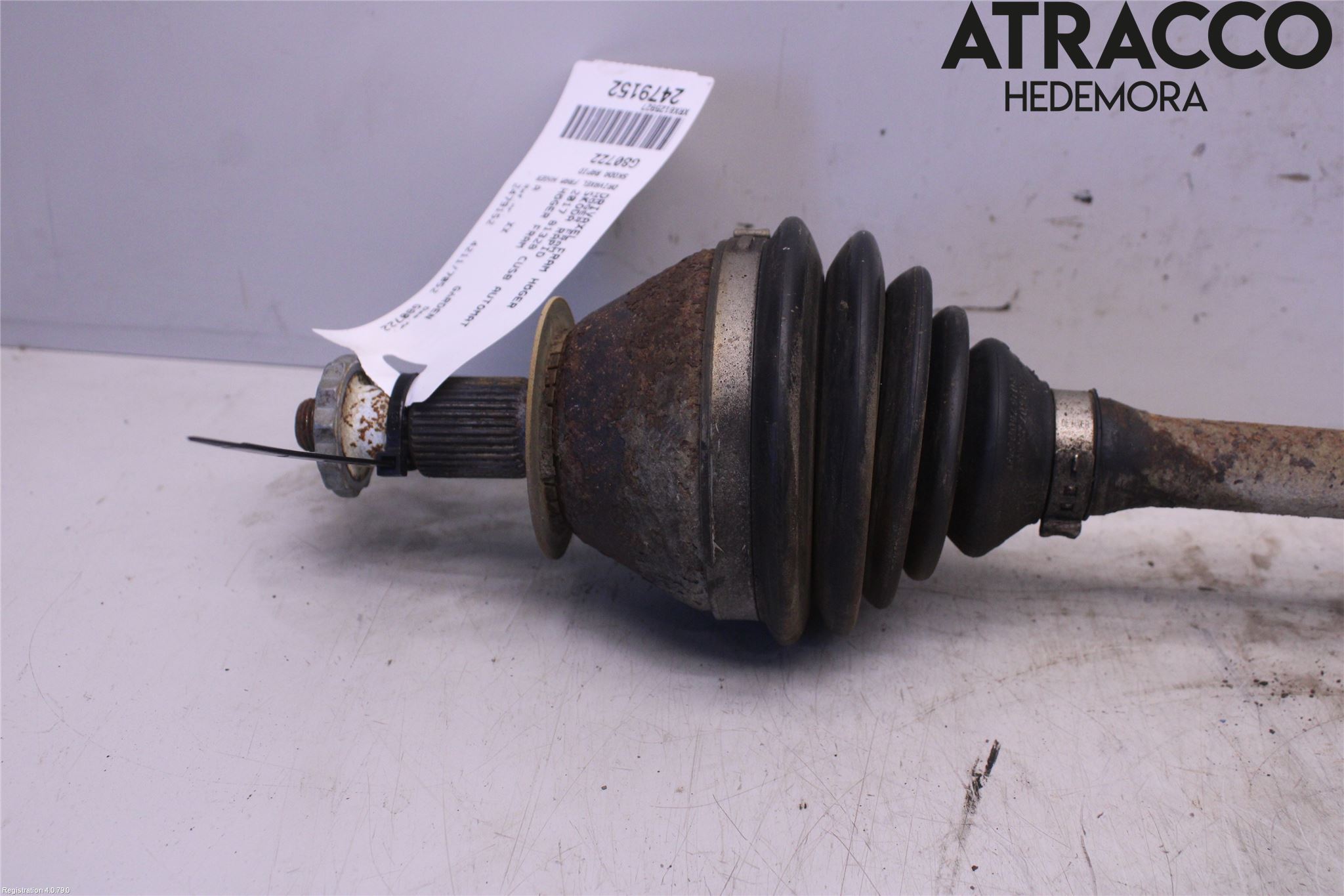 Skoda RAPID Drivaxel Fram Höger