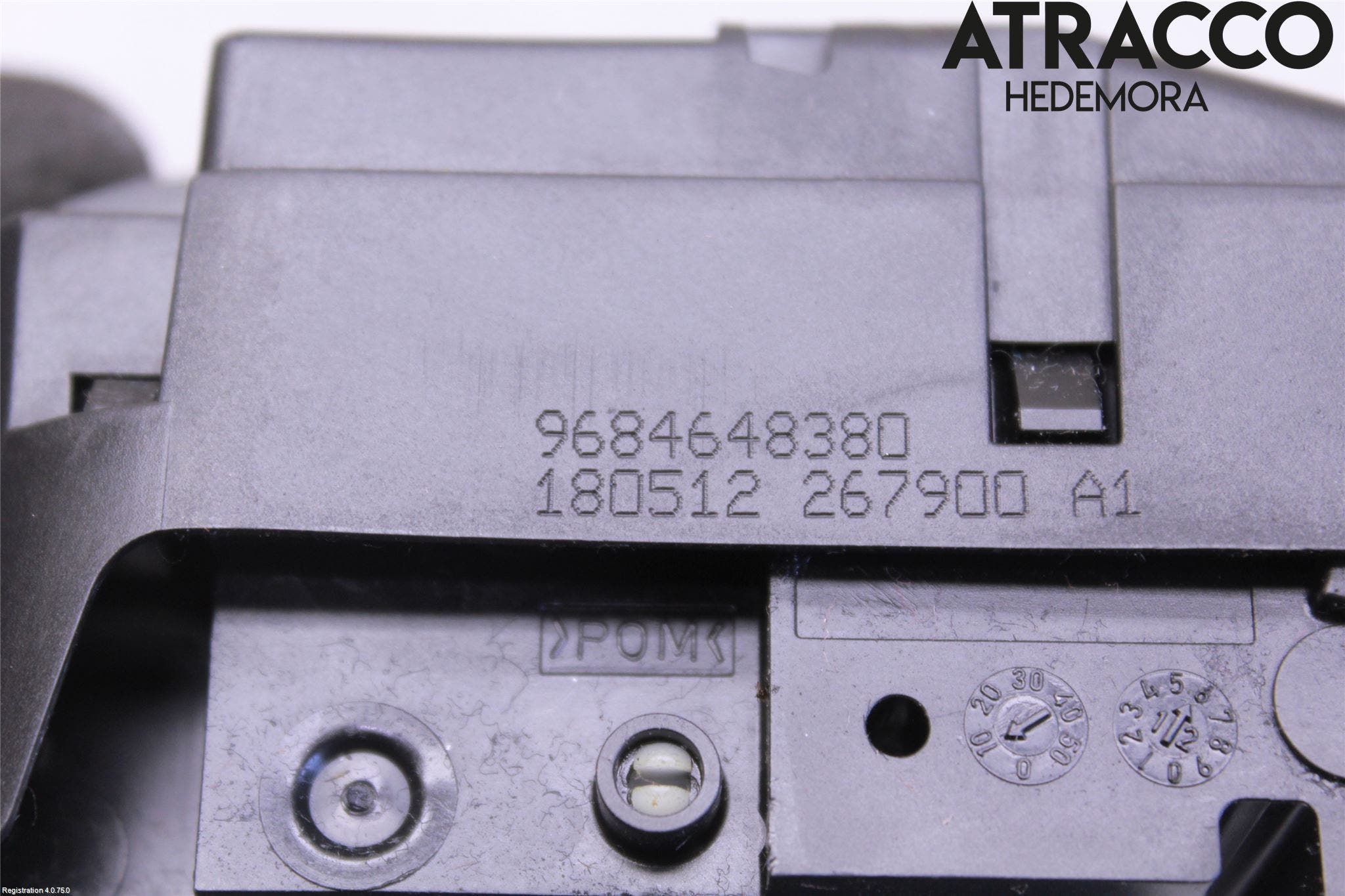 Peugeot 3008 09-16 Låskista Baklucka