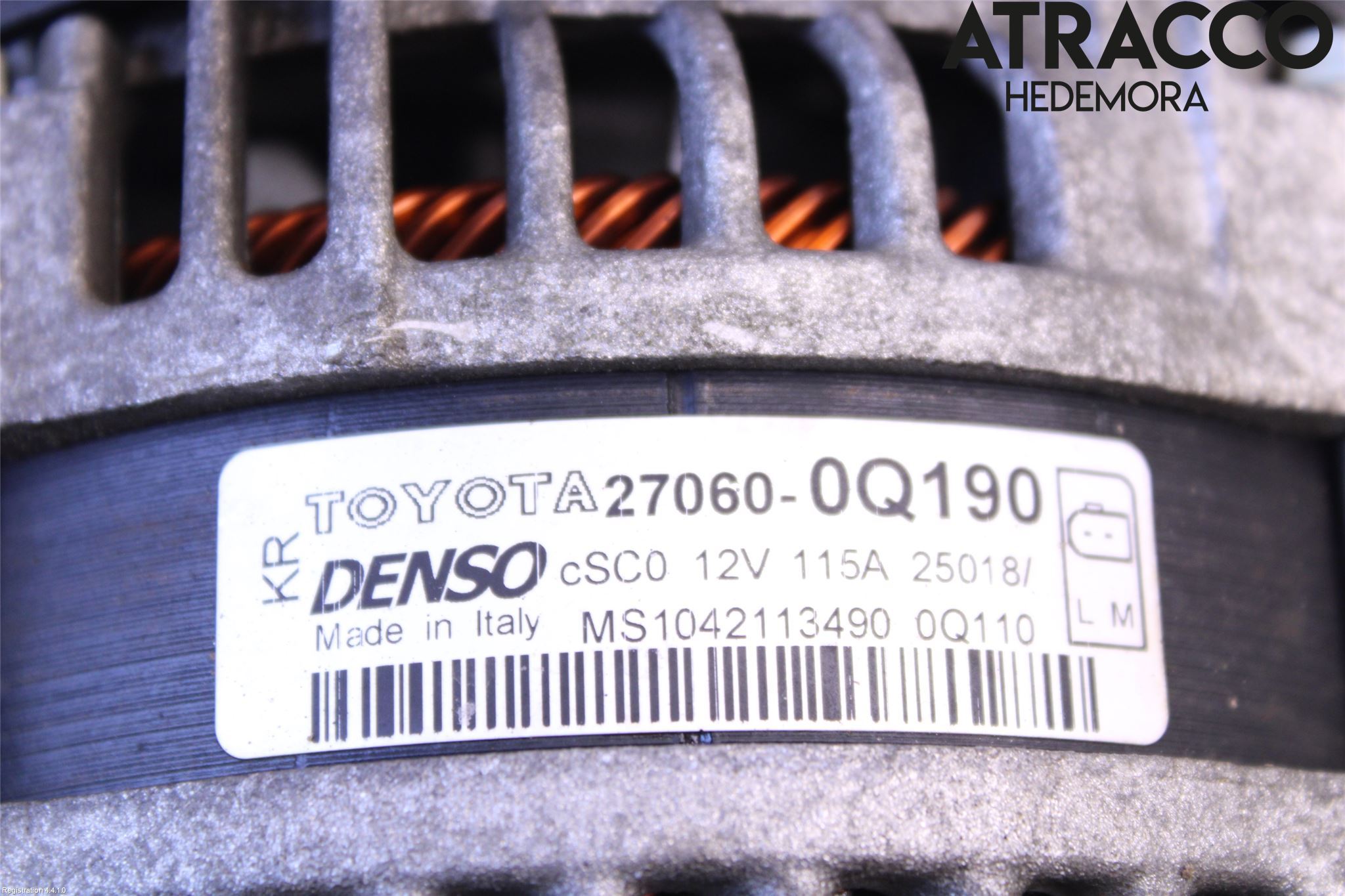 Toyota AYGO 15-21 Generator