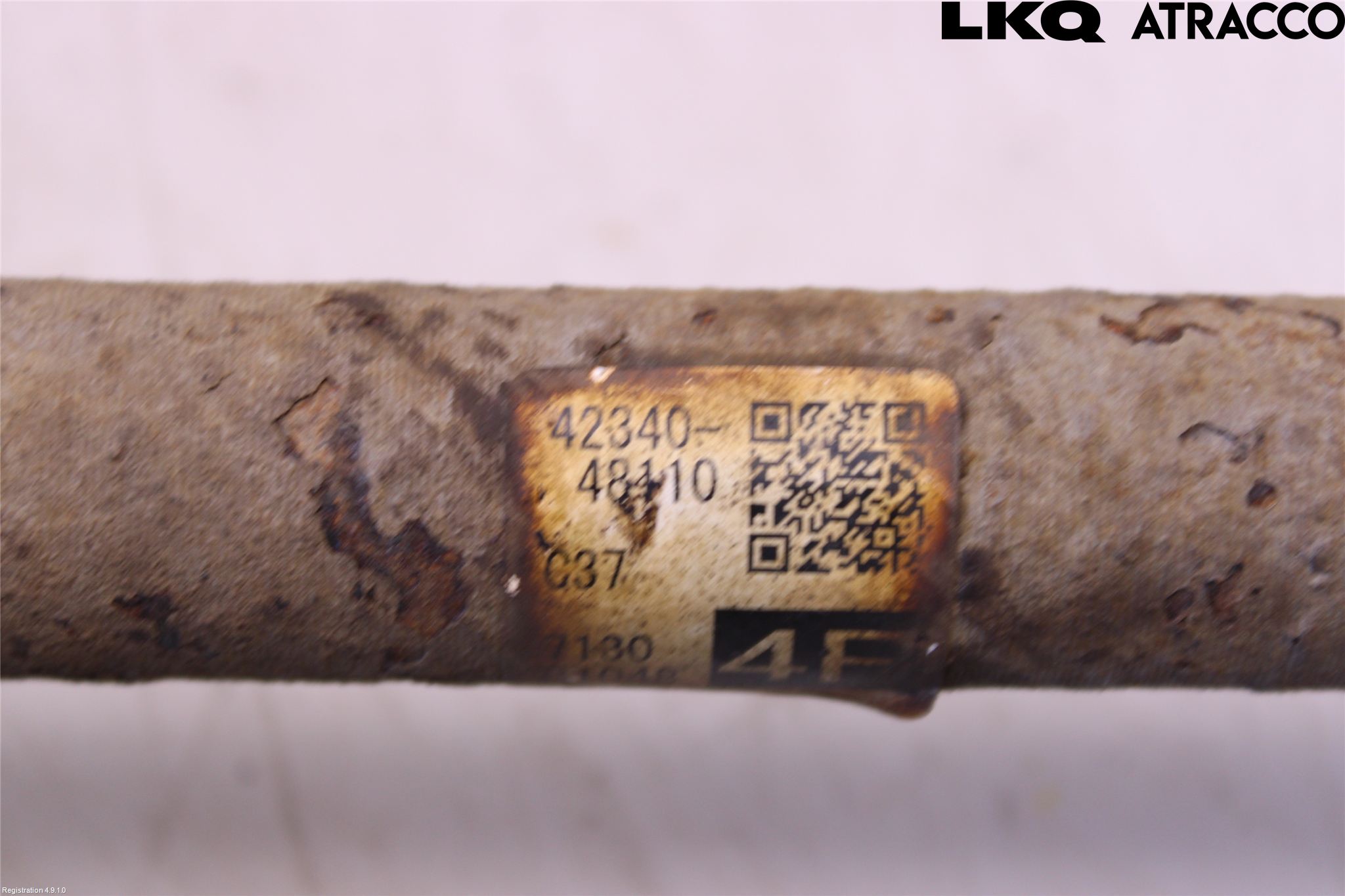 Lexus NX 300h 15-21 Drivaxel Bak Vänster
