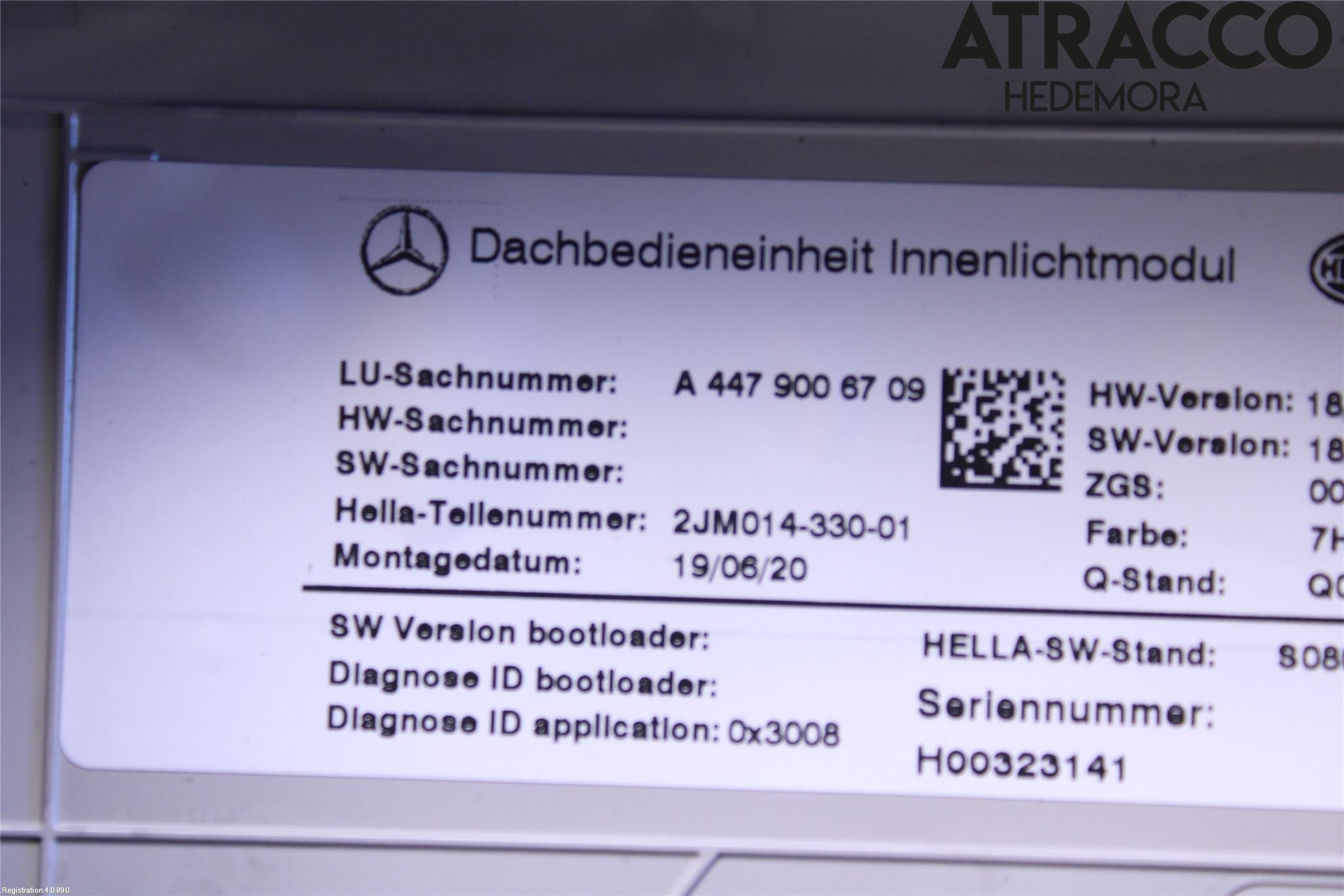 Mercedes-Benz MB VITO/V-KLASS (W640,W447,W448) 14- Innerbelysning
