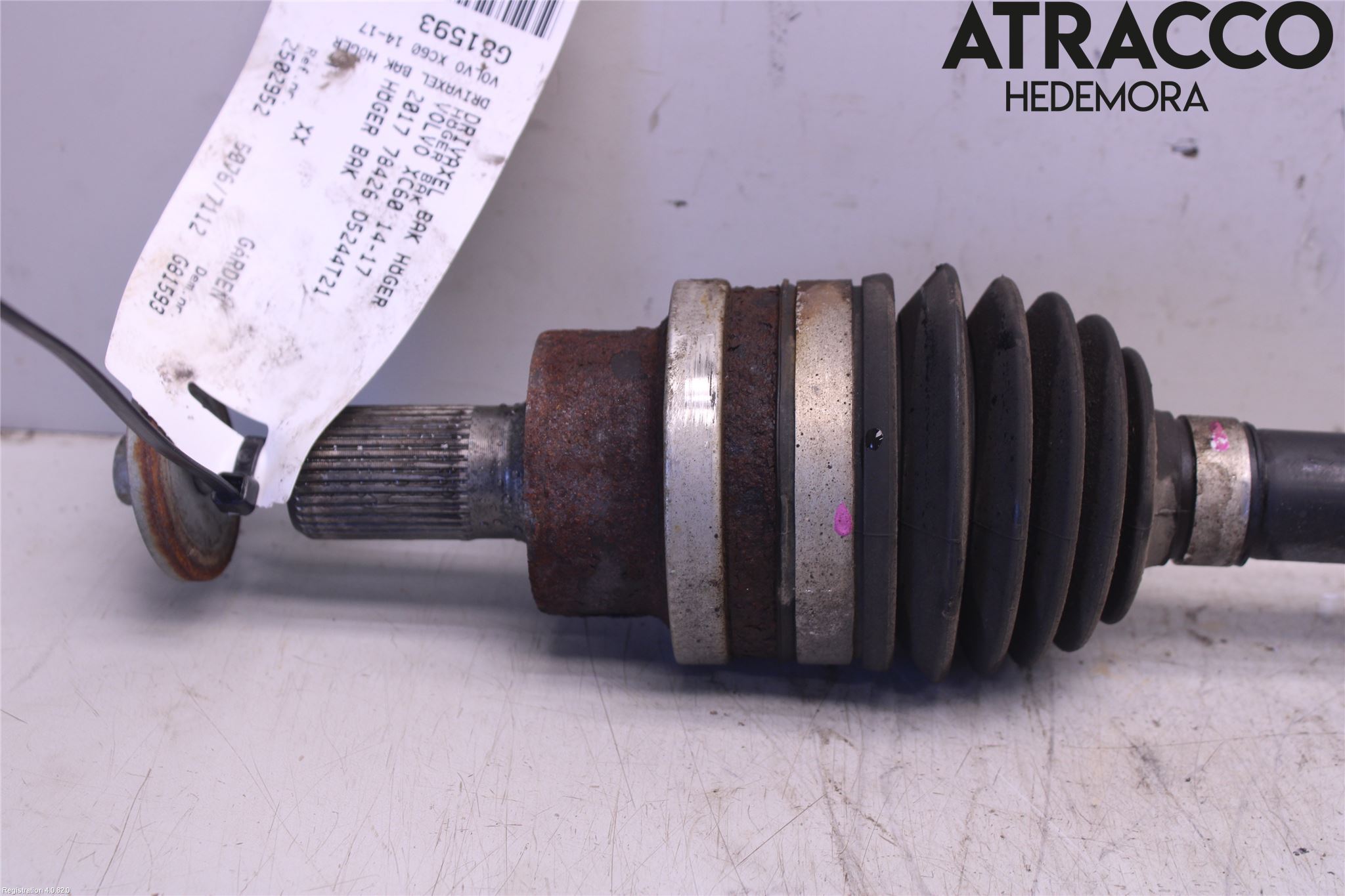 Volvo XC60 14-17 Drivaxel Bak Höger