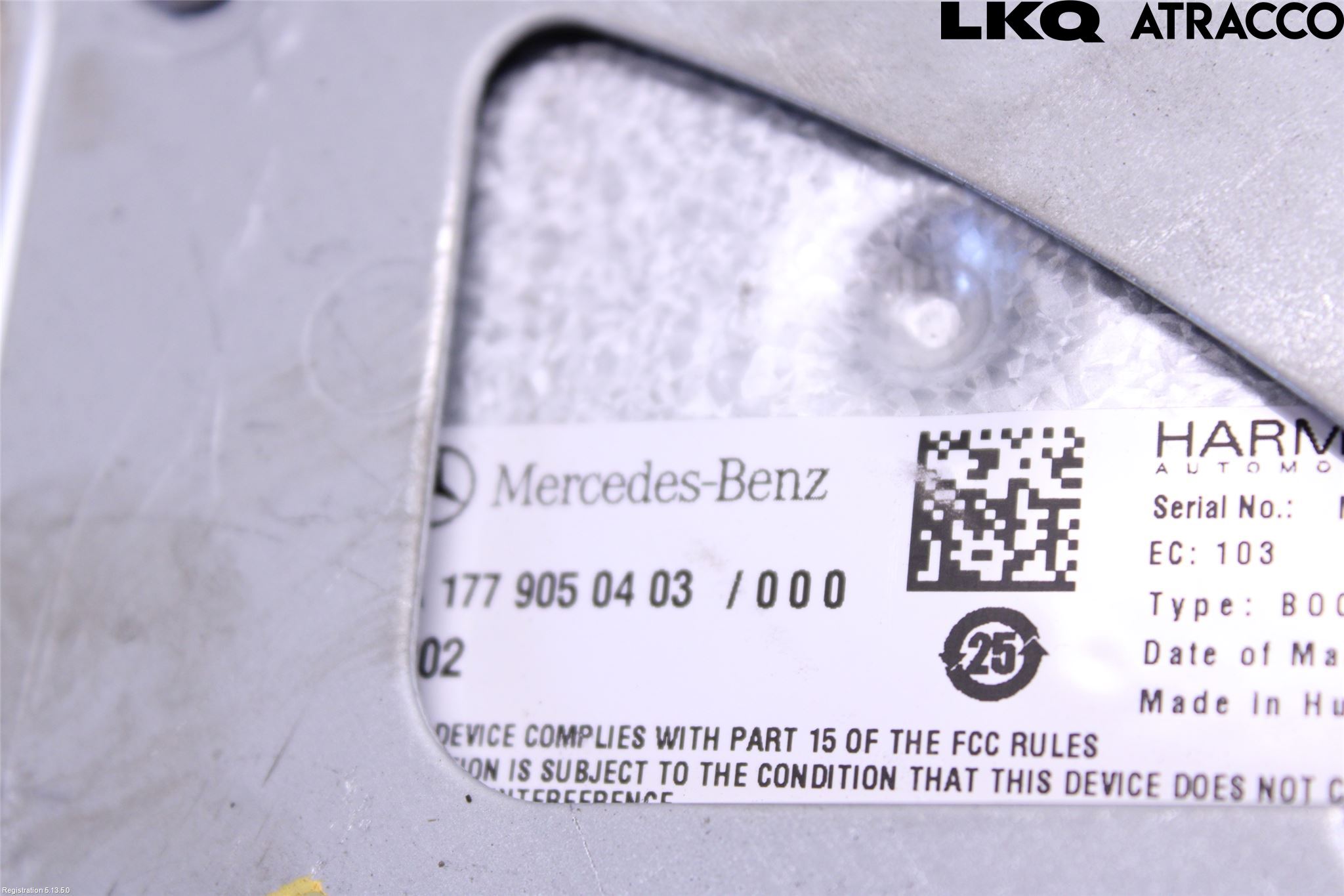 Mercedes-Benz MB B-KLASS (W247) 19- Radio-Stereo Förstärkare