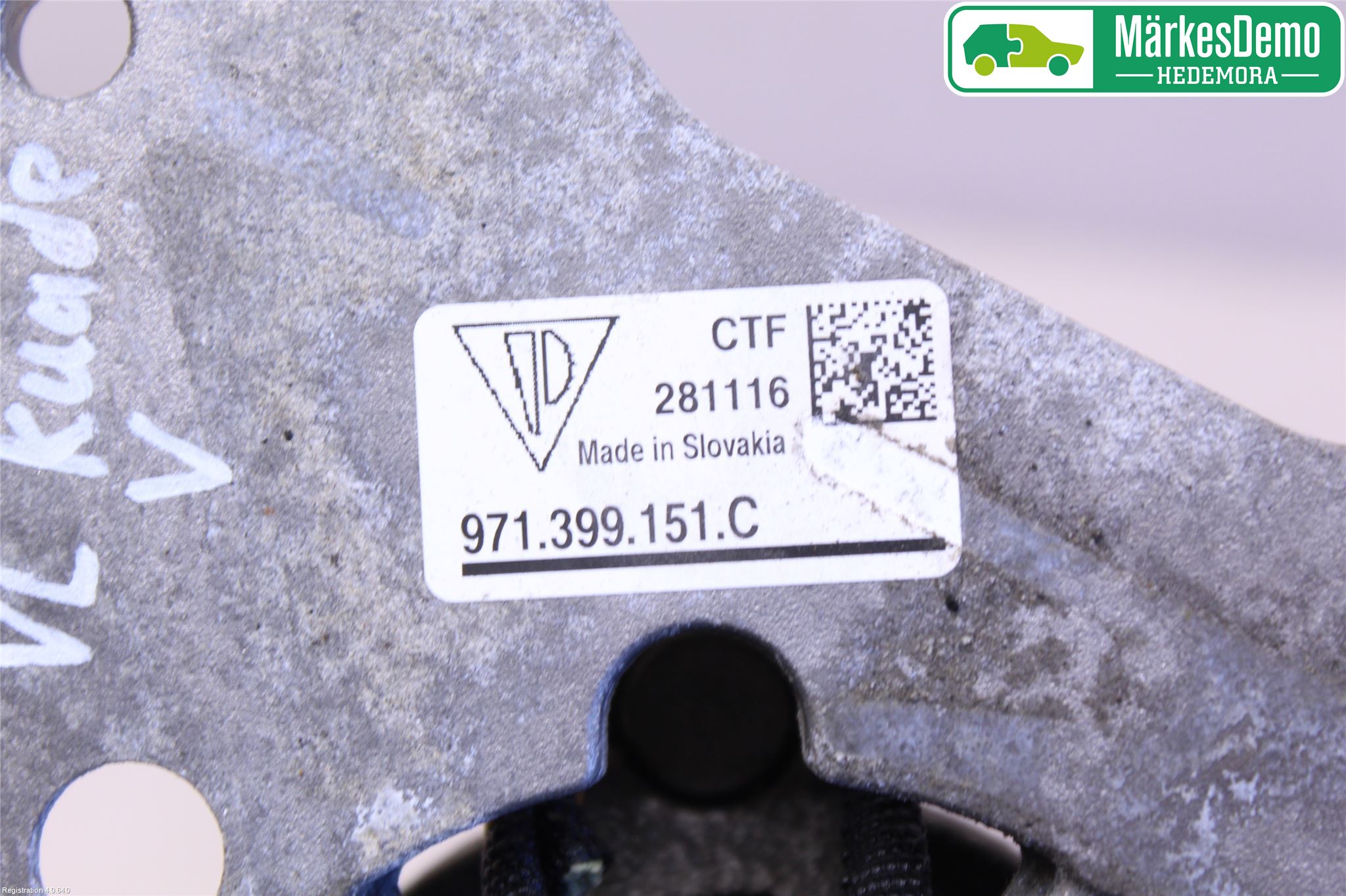 Porsche PANAMERA 09- Växellådsfäste