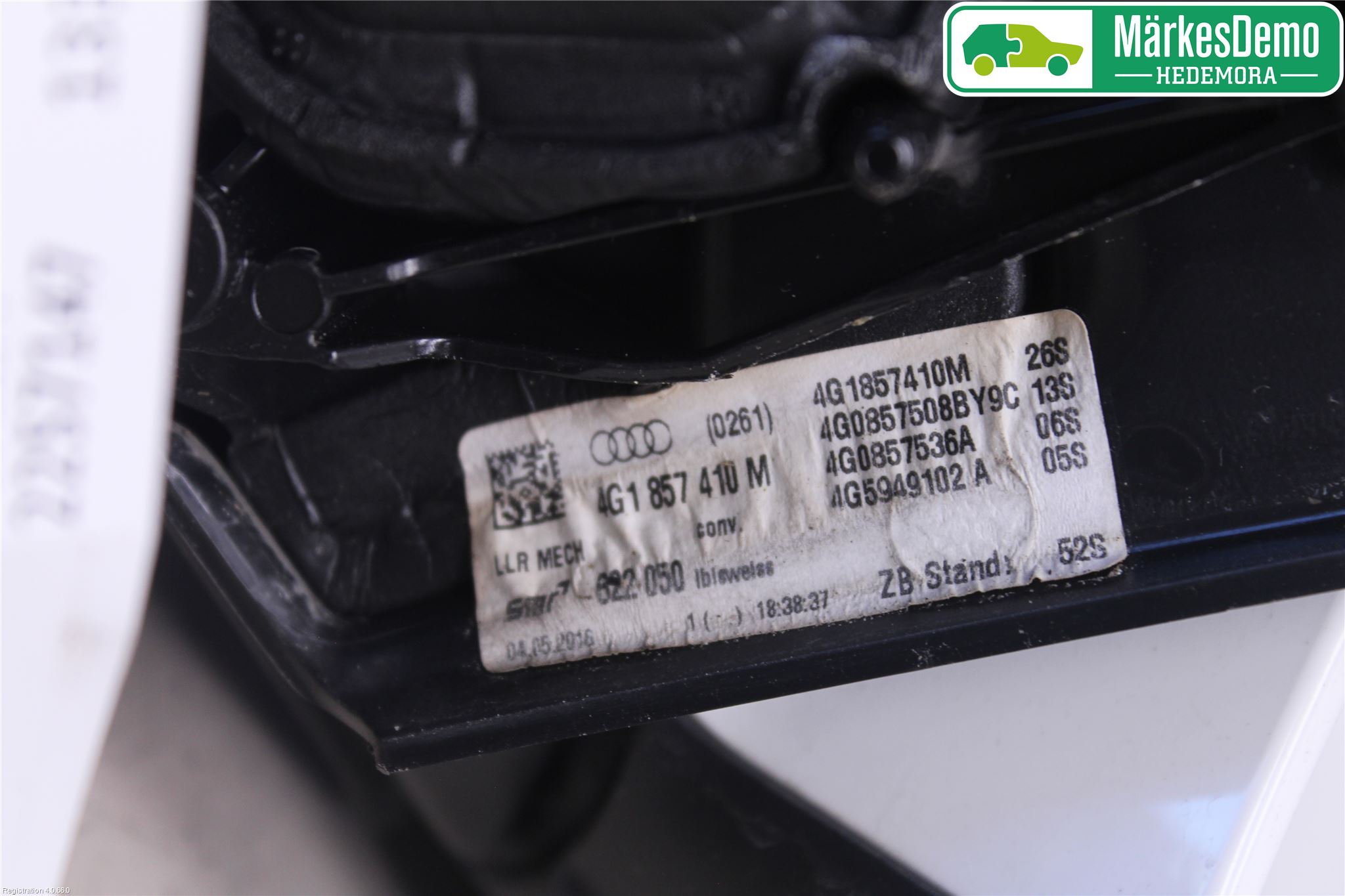 Audi A6/S6 4G 11-18 Spegel Yttre El Hö