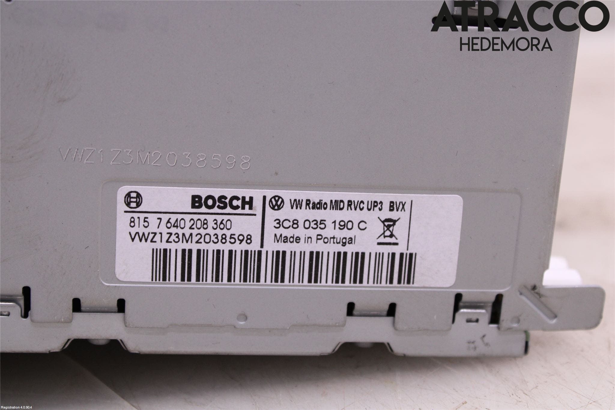 Volkswagen VW PASSAT 11-14 Cd Radio - Multimediapanel