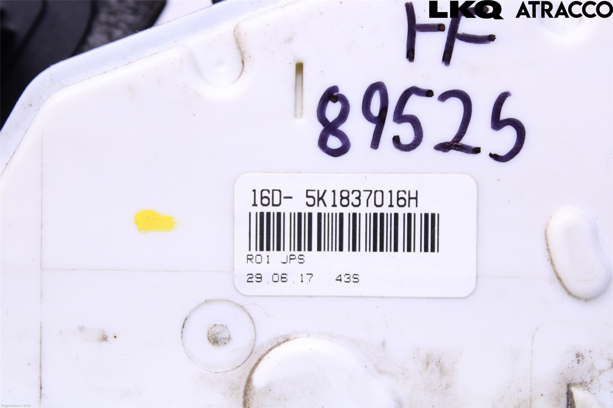 Volkswagen VW SHARAN 11- Låskista-Dörrlås