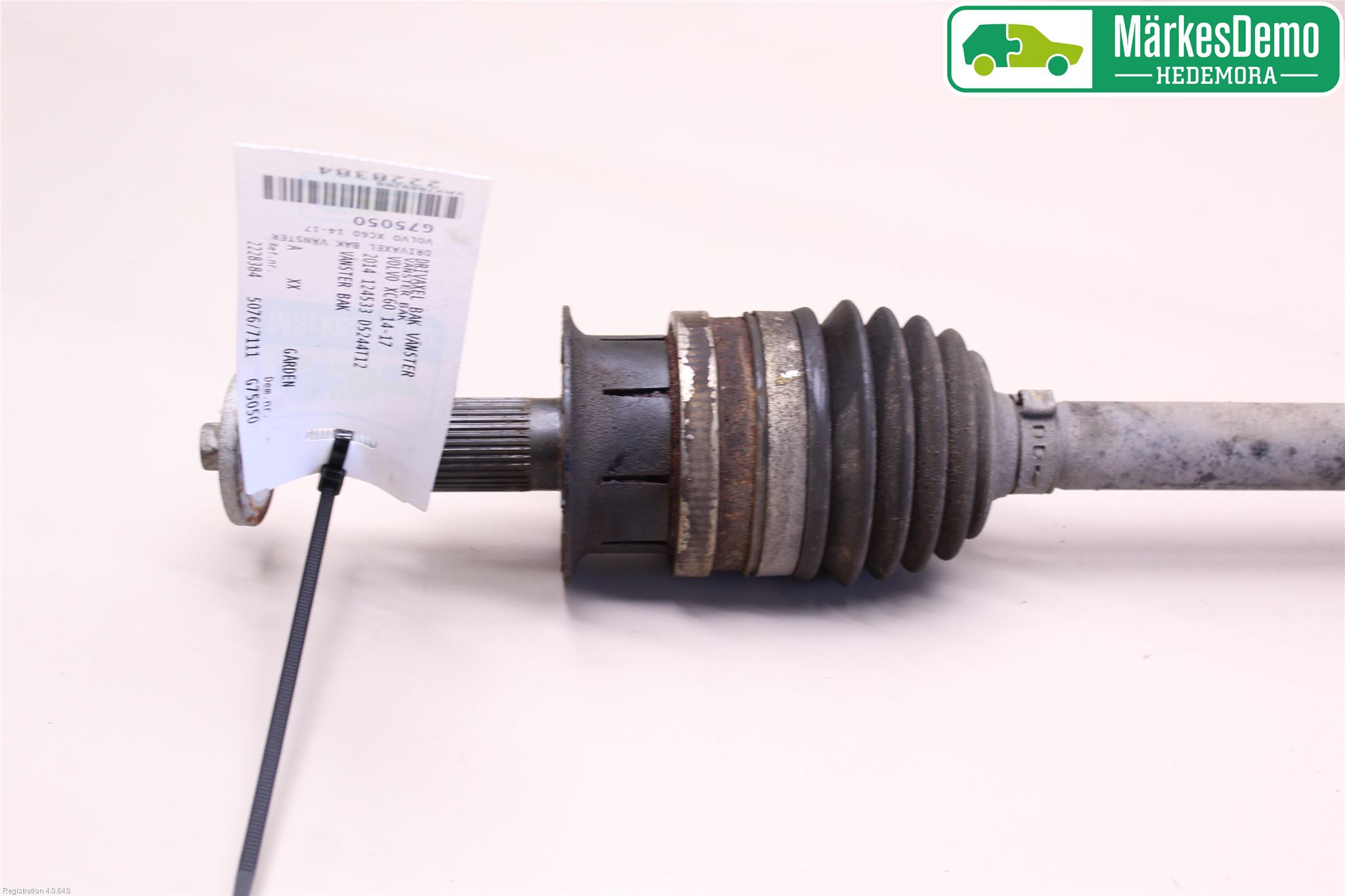 Volvo XC60 14-17 Drivaxel Bak Vänster