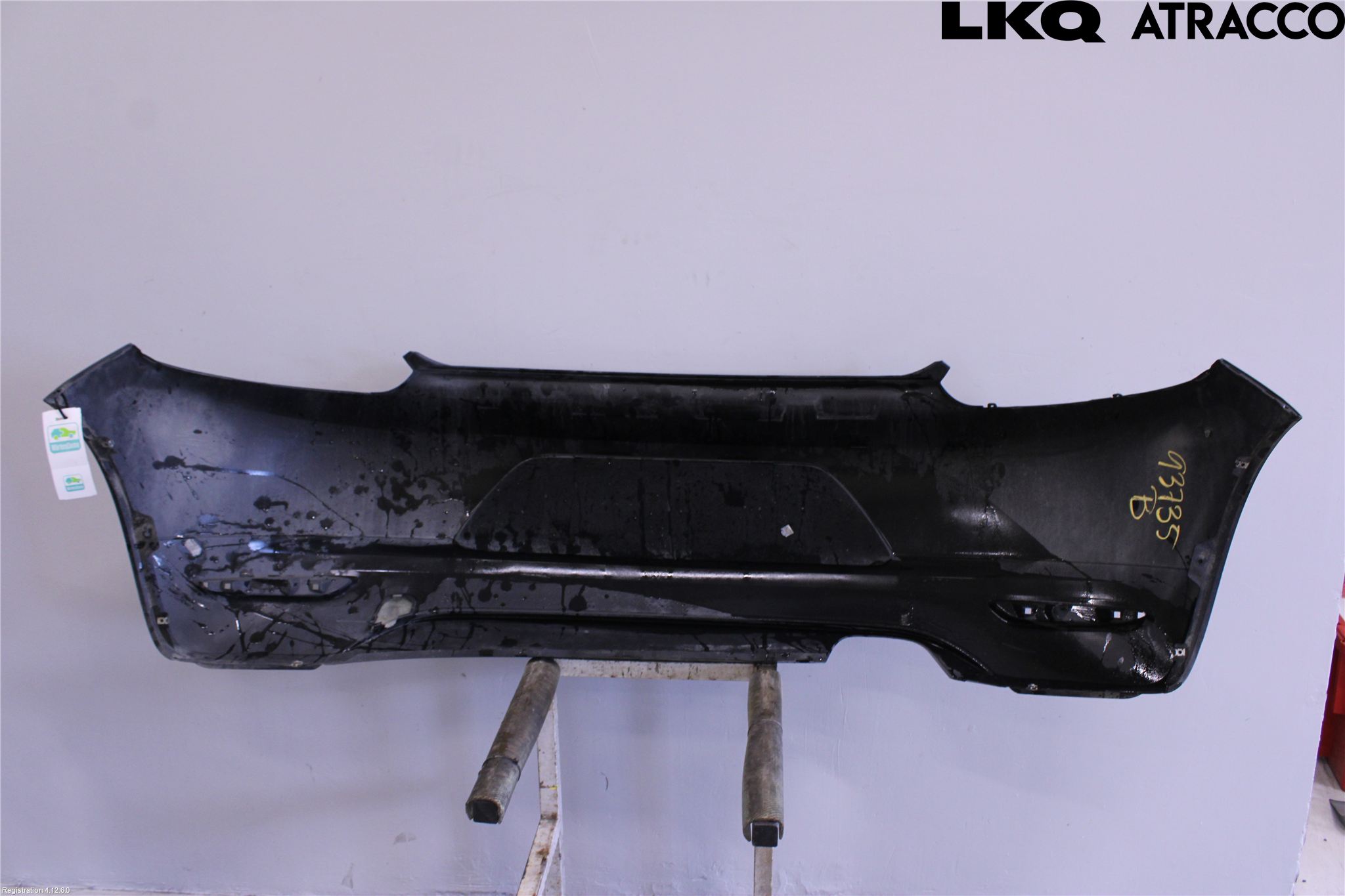 Volkswagen VW SCIROCCO 09-17 Stötfångarbeklädnad Bak