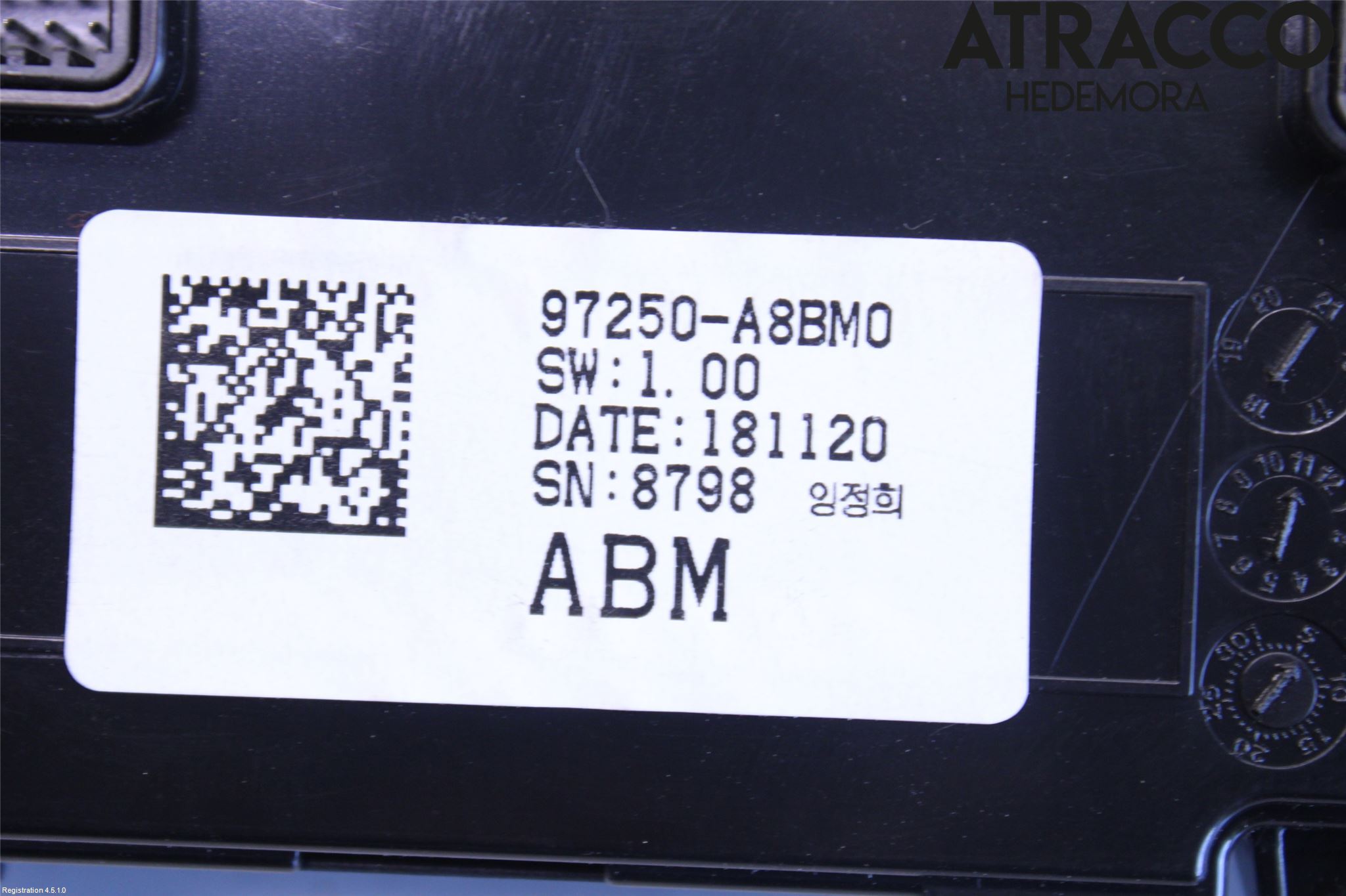 Kia OPTIMA 16-20 Ac Styrenhet Ac Manöveren