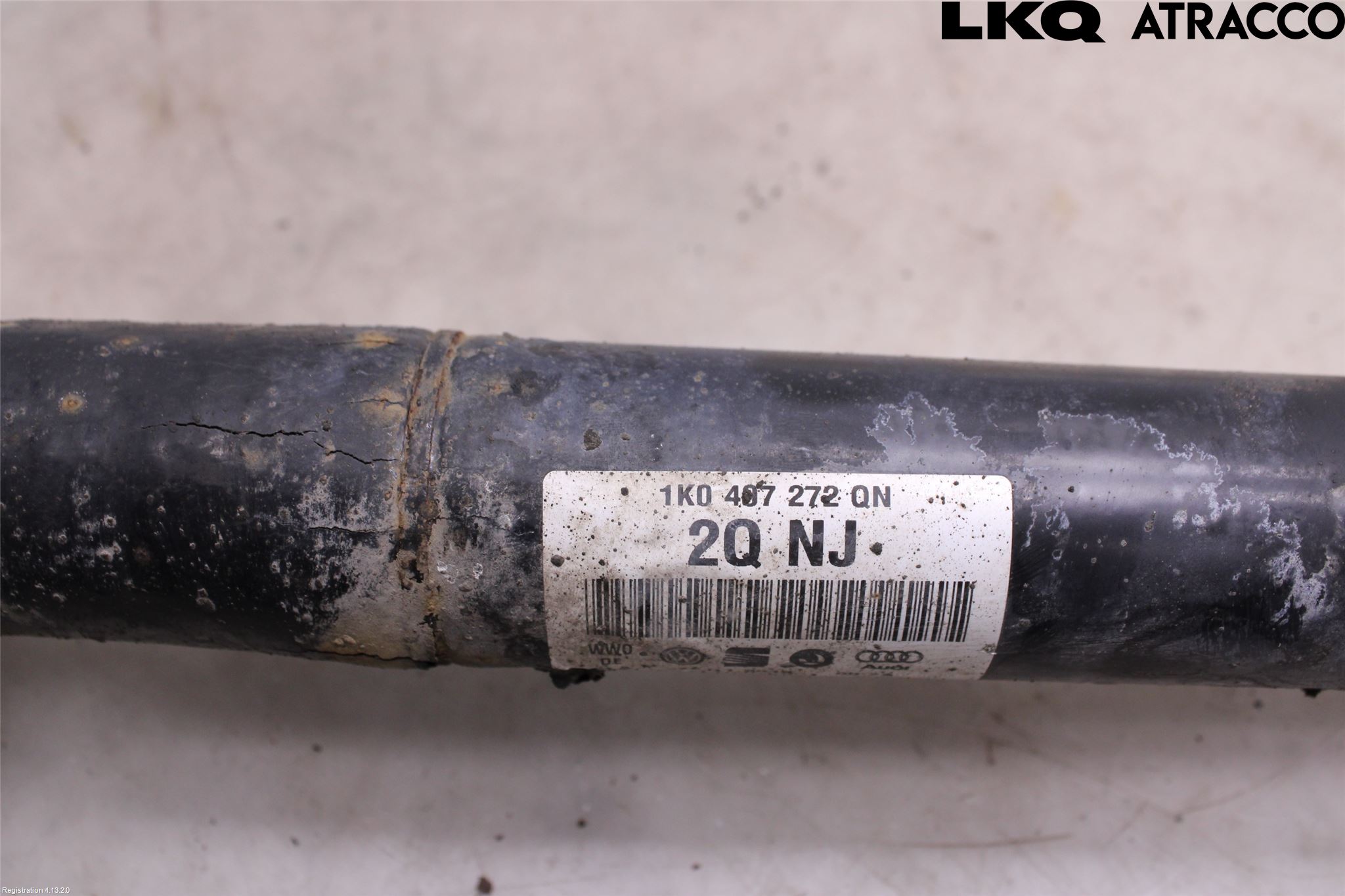 Volkswagen VW GOLF / E-GOLF VII 13-20 Drivaxel Fram Höger