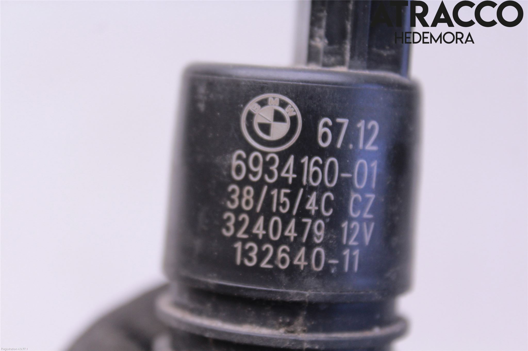 BMW 5 F10/F11/F18 09-17 Spolarpump Vindruta