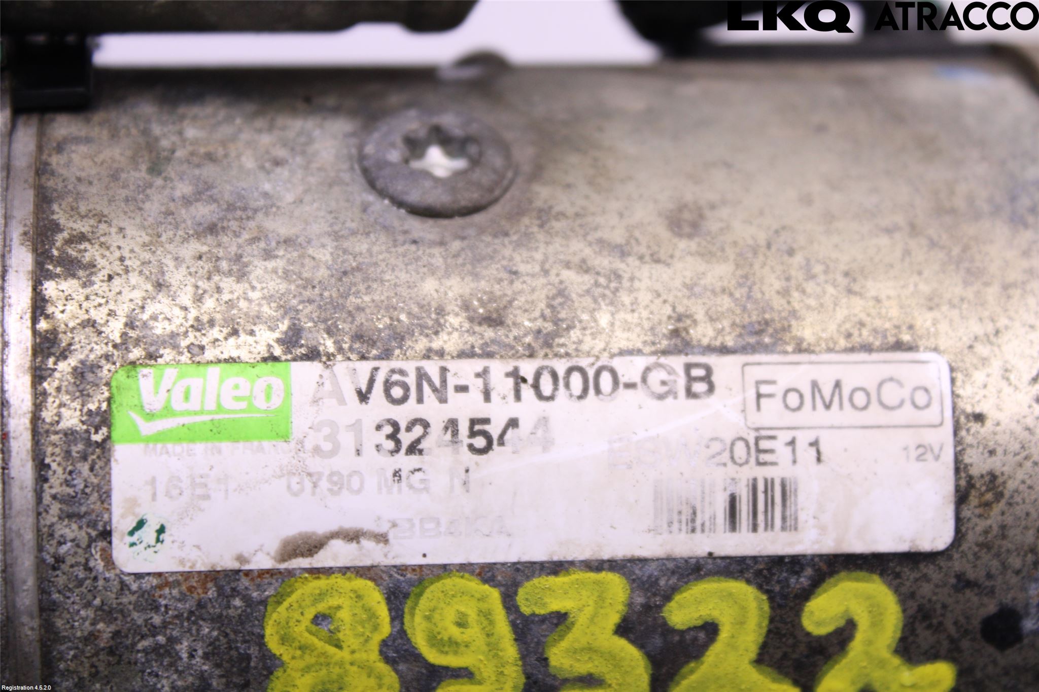 Ford FOCUS 11-14 Startmotor Diesel