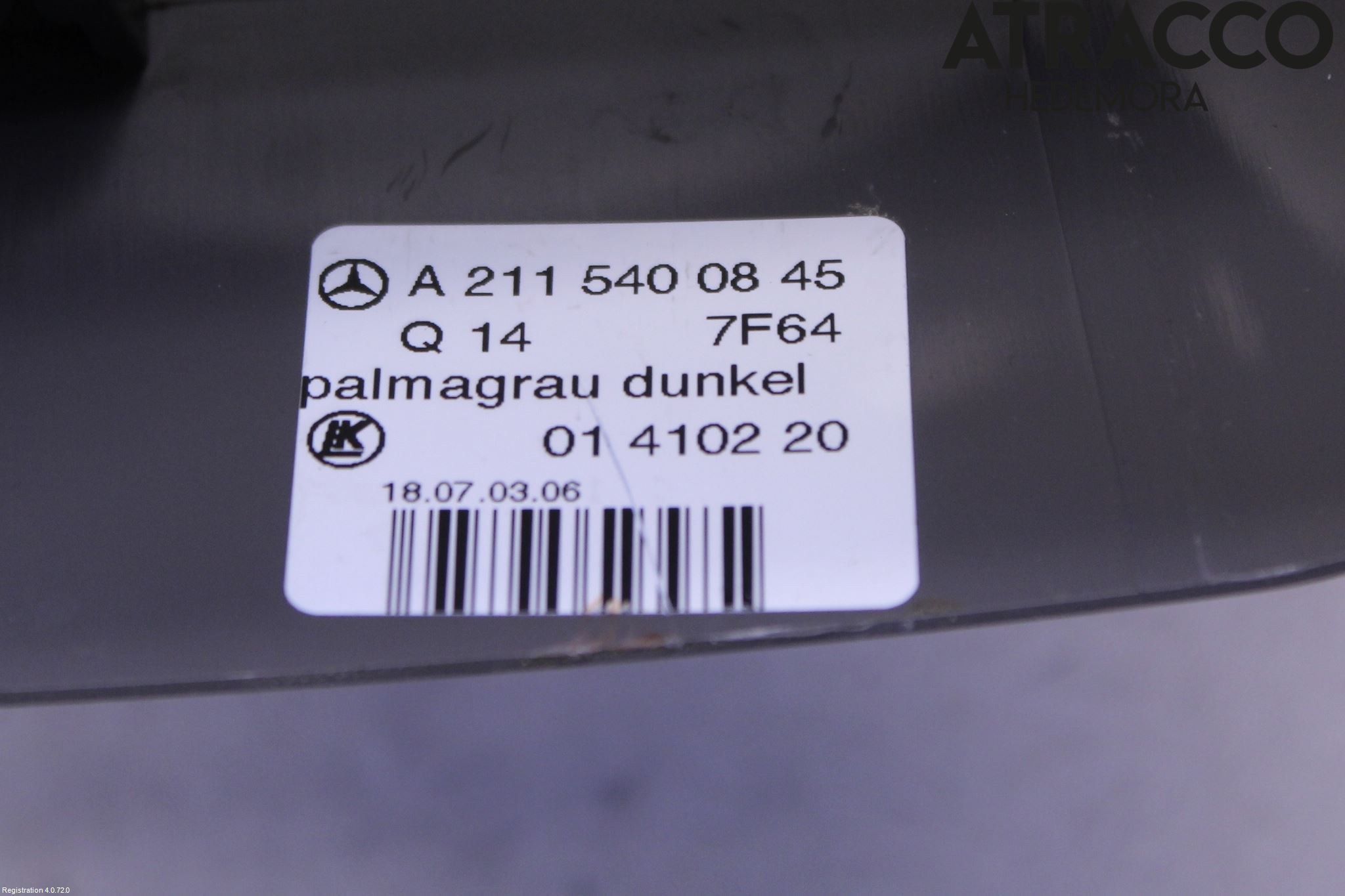 Mercedes-Benz MB E-KLASS (W211) 02-09 Rattkåpa-Kåpor