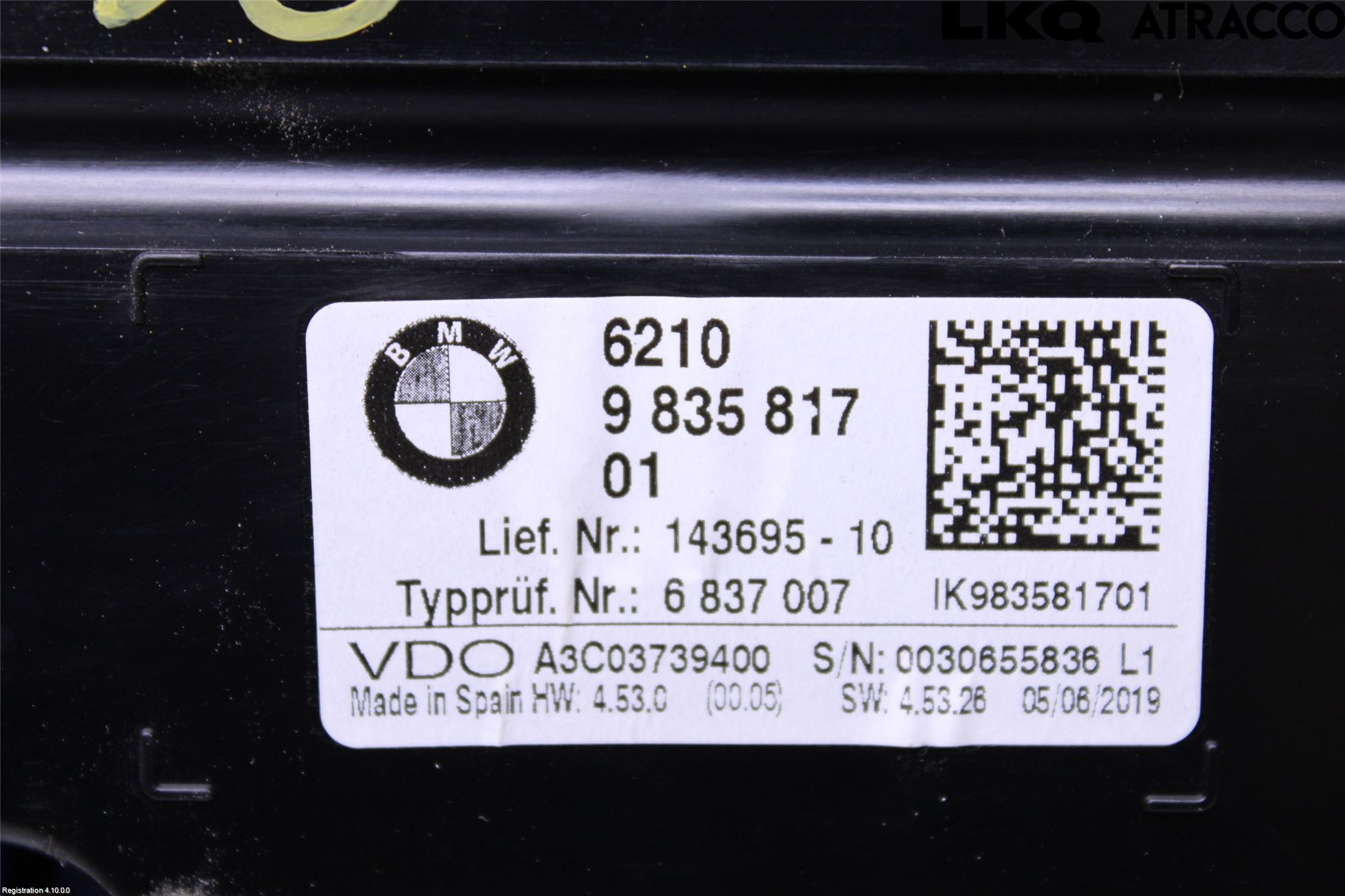 BMW X1 F48 15-22 Instrument Komb