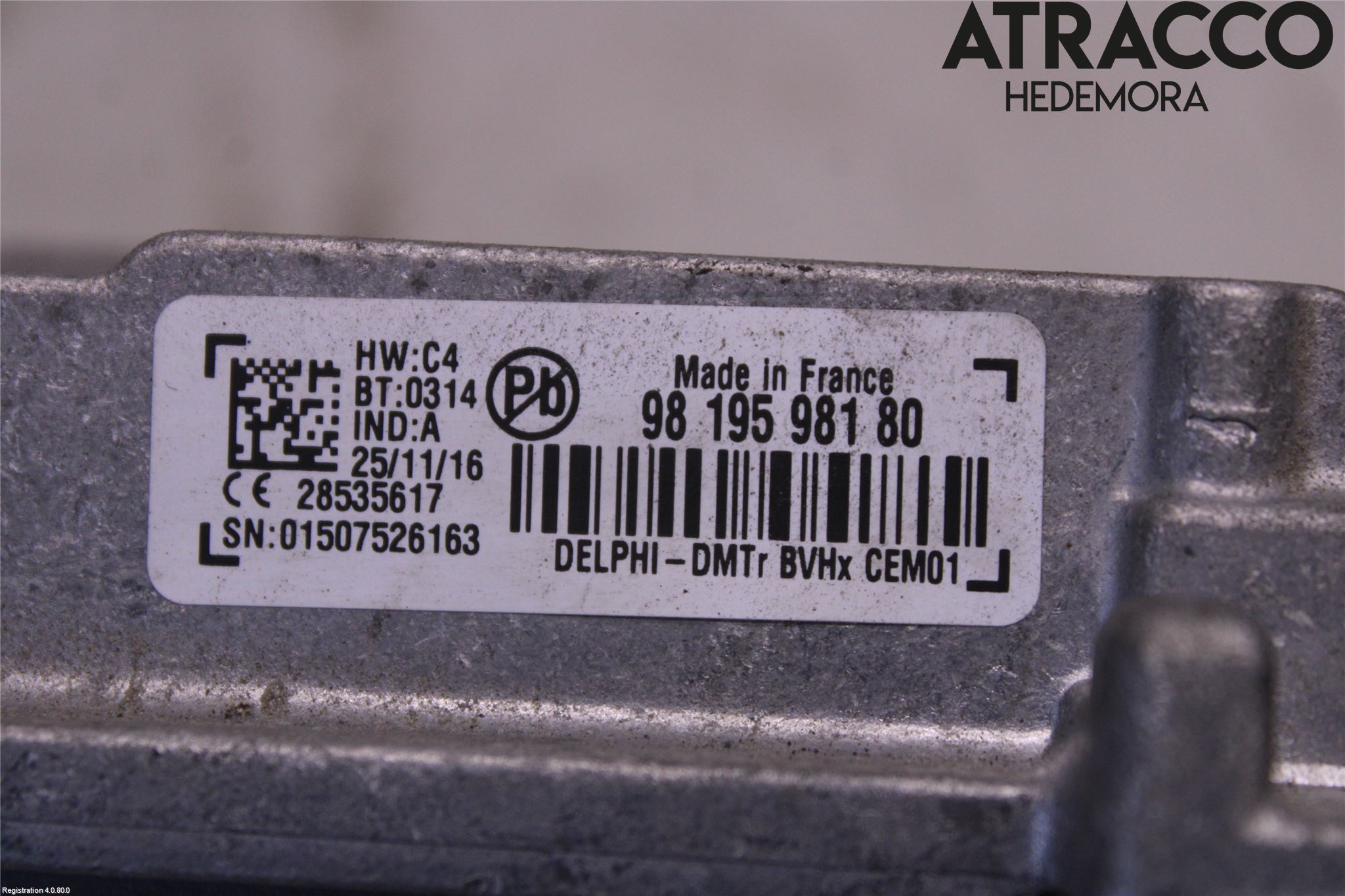 Peugeot 308 14-21 Styrenhet Övrigt