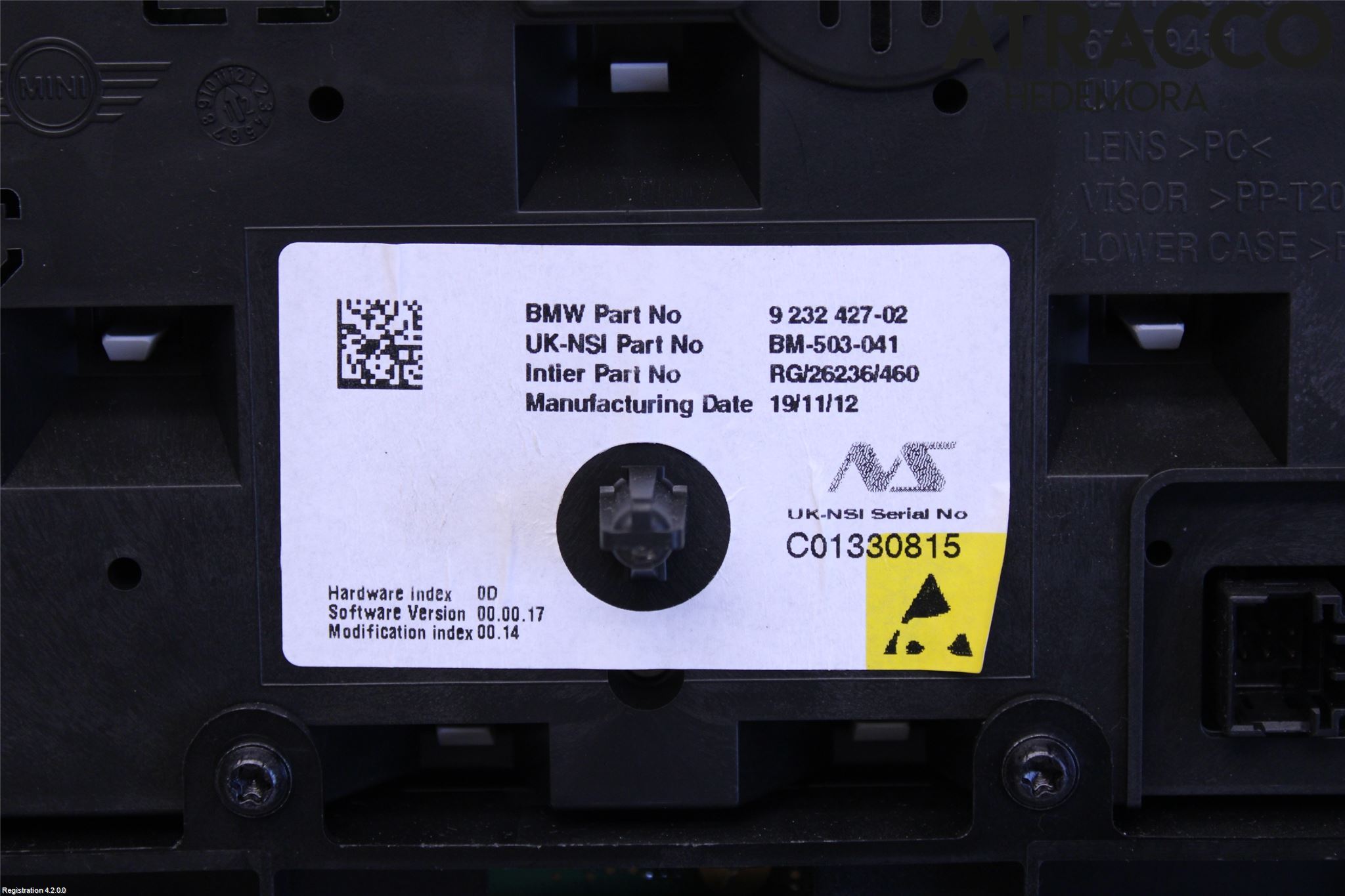 Mini COUPE R56 05-14 Instrument Komb