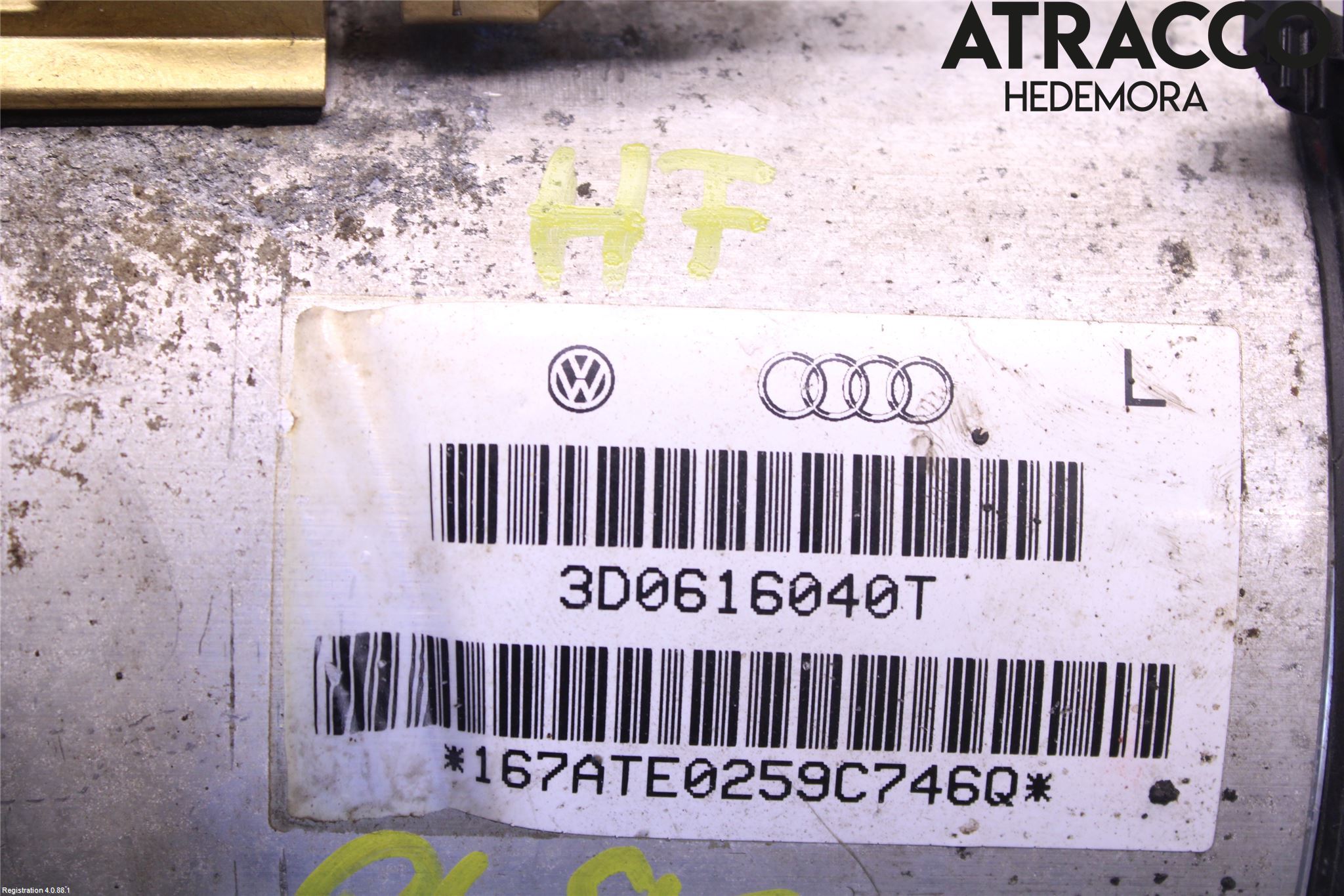 Volkswagen VW PHAETON Fjäderben Fram Höger