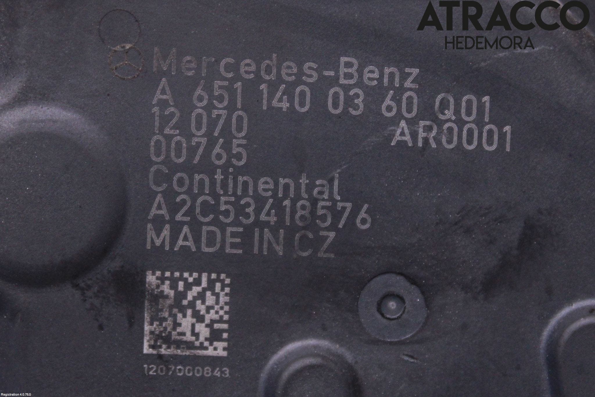 Mercedes-Benz MB E-KLASS (W212) 09-16 Egr Ventil