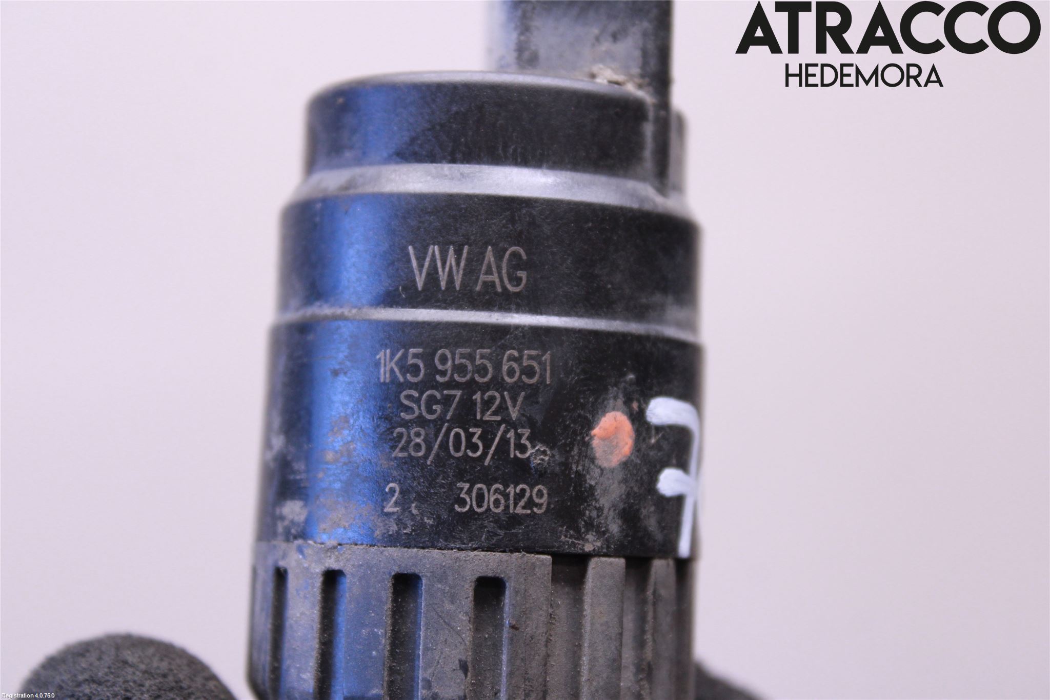 Volkswagen VW TRANSP/CARAVELLE (T5) 04-15 Spolarpump Vindruta