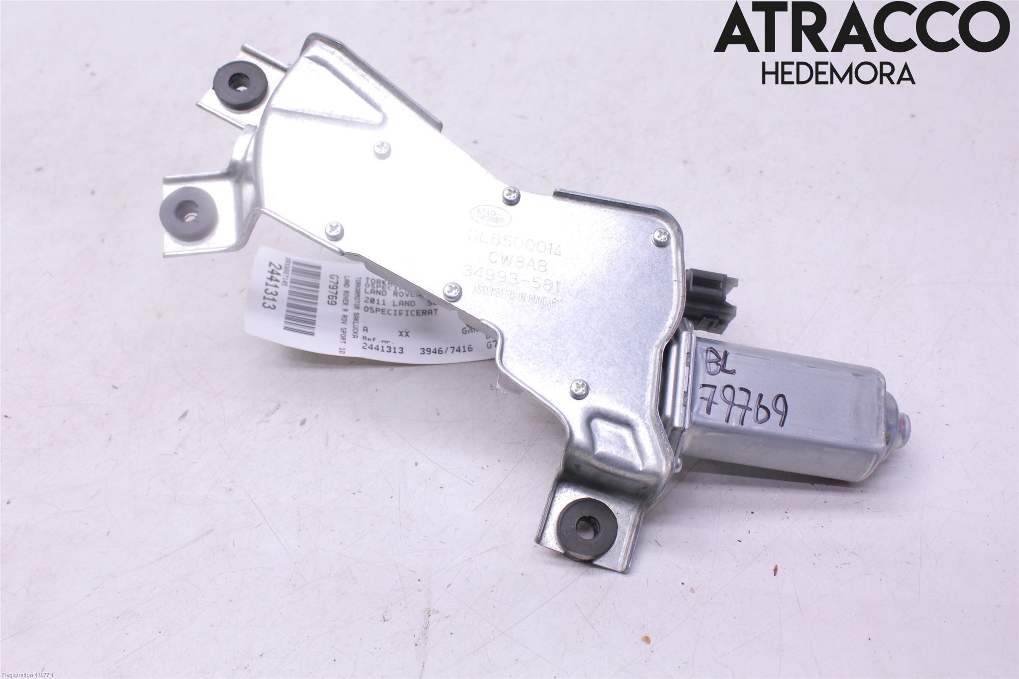 Landrover RANGE ROVER SPORT (L320) 10-13 Torkarmotor Baklucka