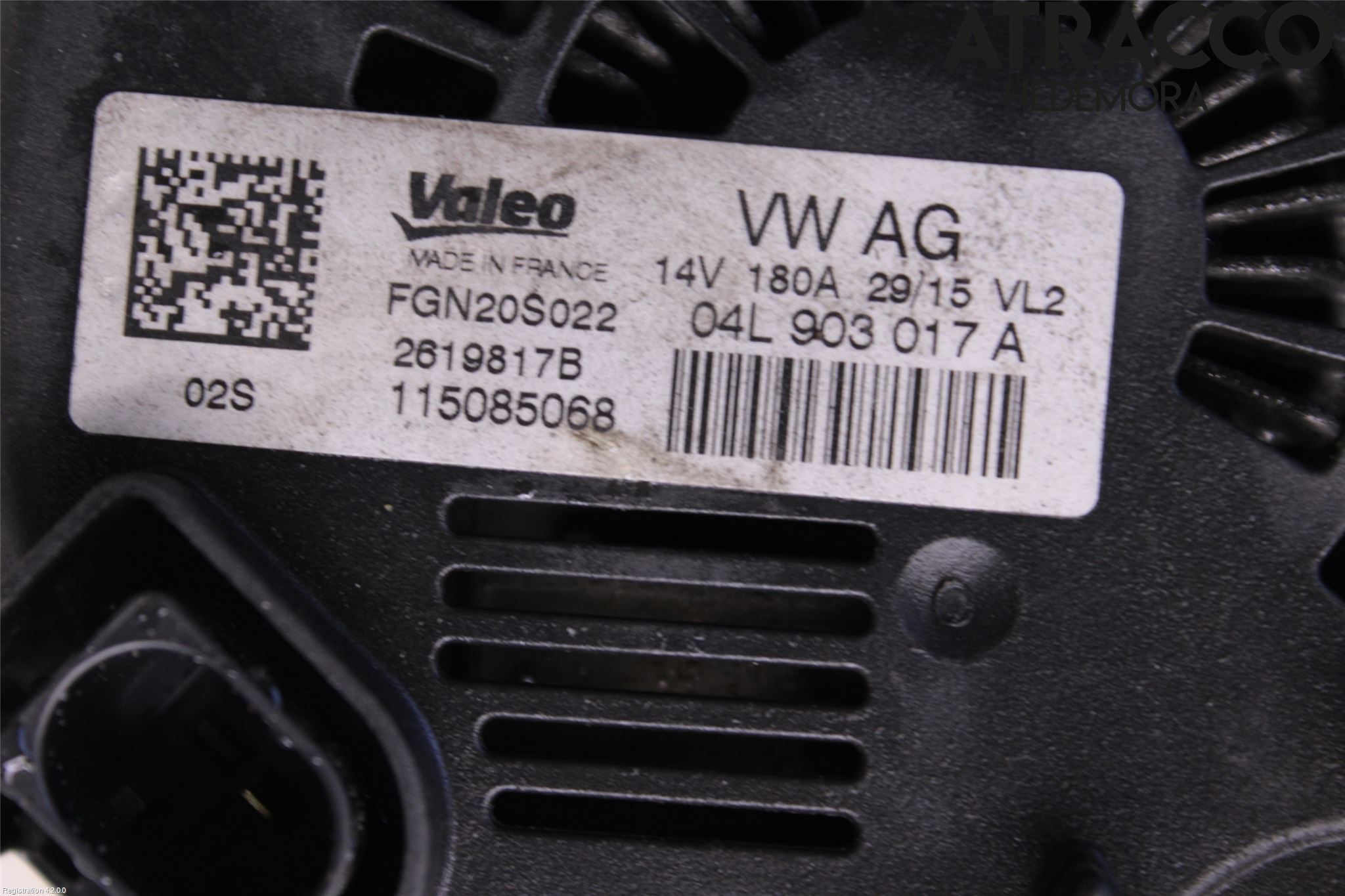 Audi A5 07-16 Generator